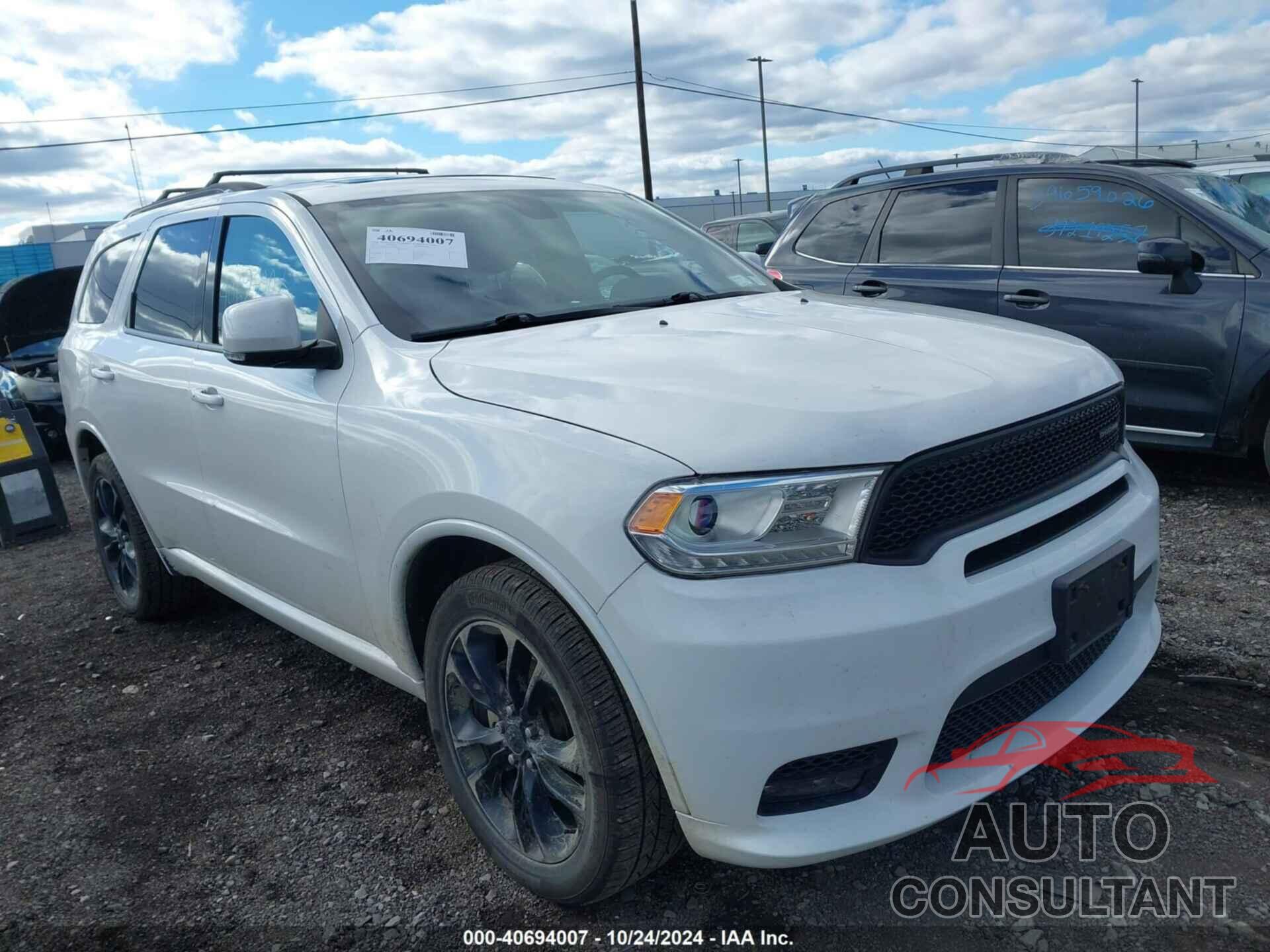 DODGE DURANGO 2019 - 1C4RDJDG1KC536224
