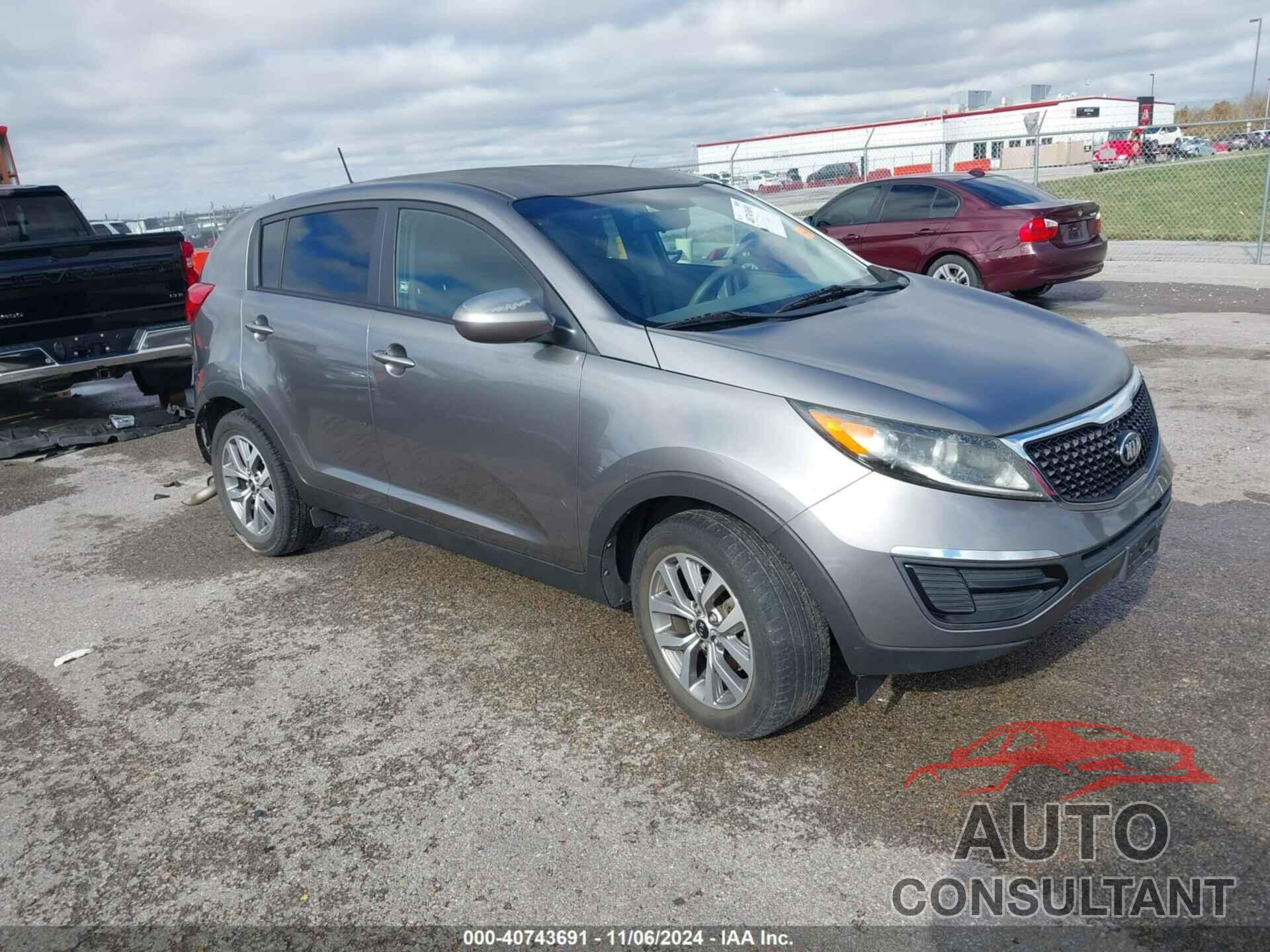 KIA SPORTAGE 2016 - KNDPB3AC1G7815814