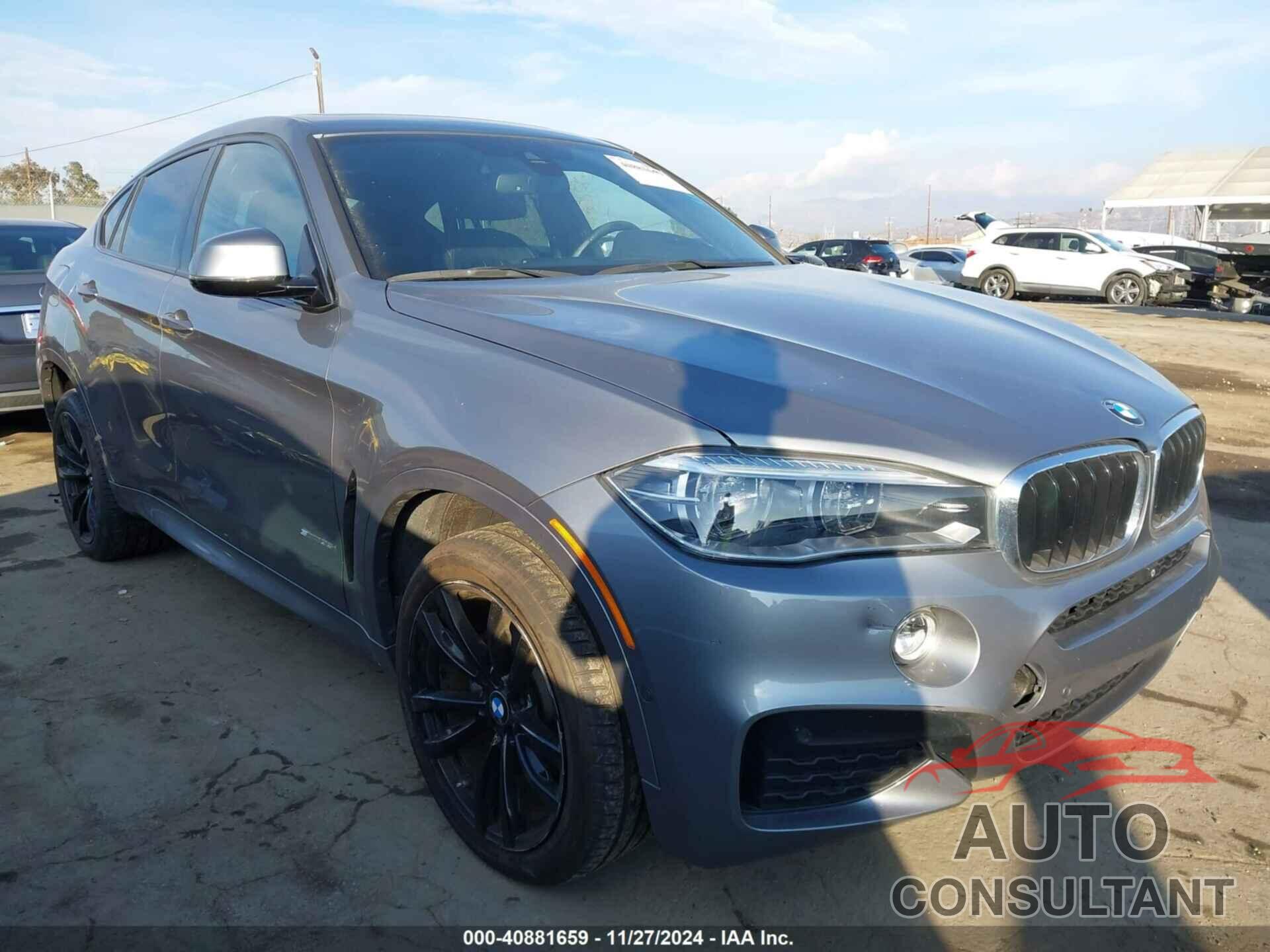 BMW X6 2018 - 5UXKU0C58J0G92578