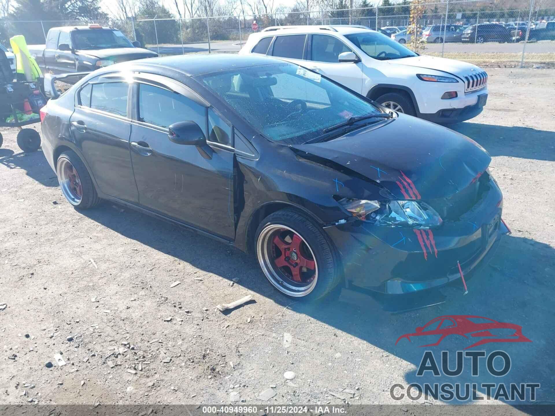 HONDA CIVIC 2012 - 2HGFB2F59CH571653