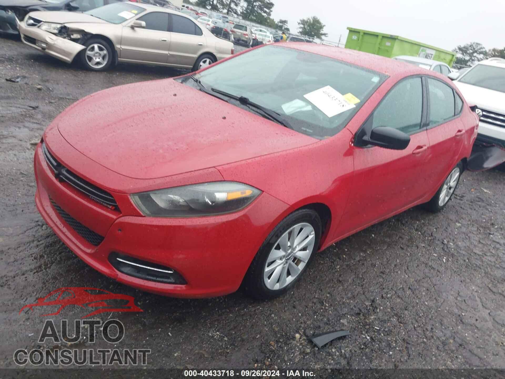DODGE DART 2016 - 1C3CDFEB5GD538831