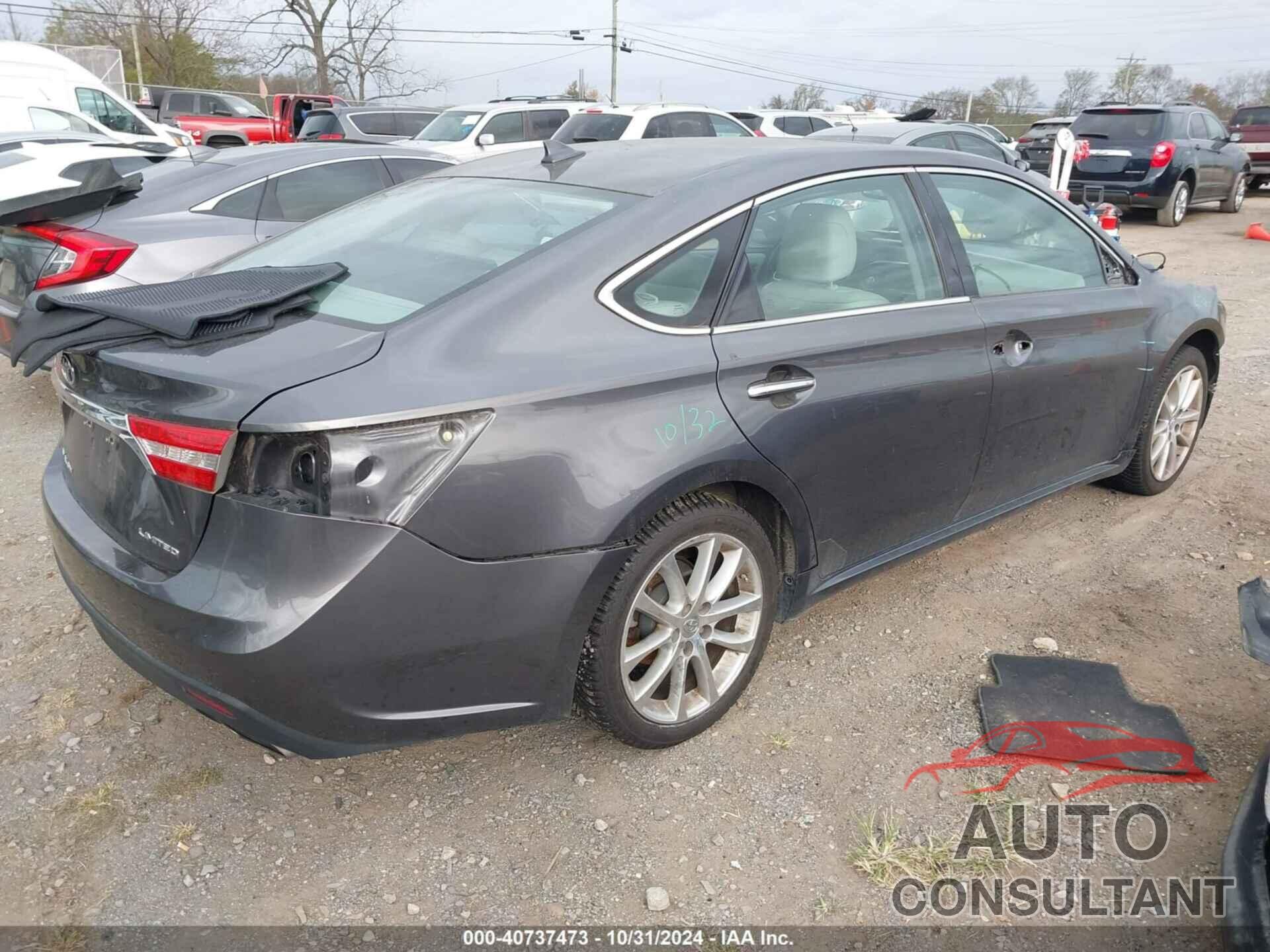 TOYOTA AVALON 2013 - 4T1BK1EB5DU050812