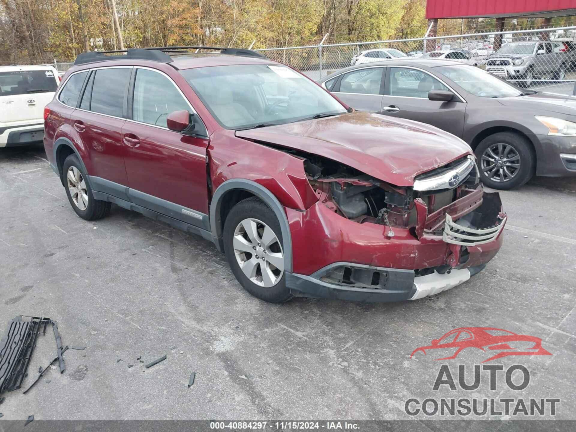 SUBARU OUTBACK 2011 - 4S4BRBKC7B3409563