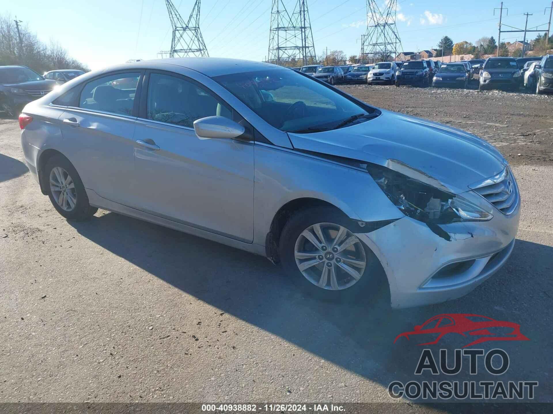 HYUNDAI SONATA 2012 - 5NPEB4AC2CH498662