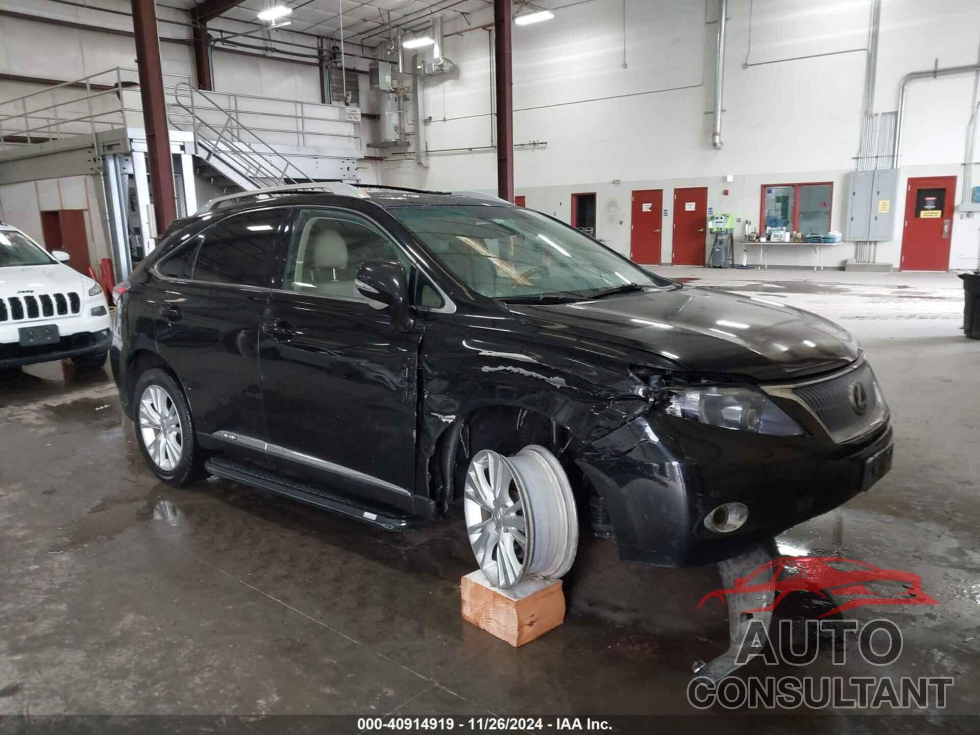 LEXUS RX 450H 2010 - JTJBC1BA9A2027793