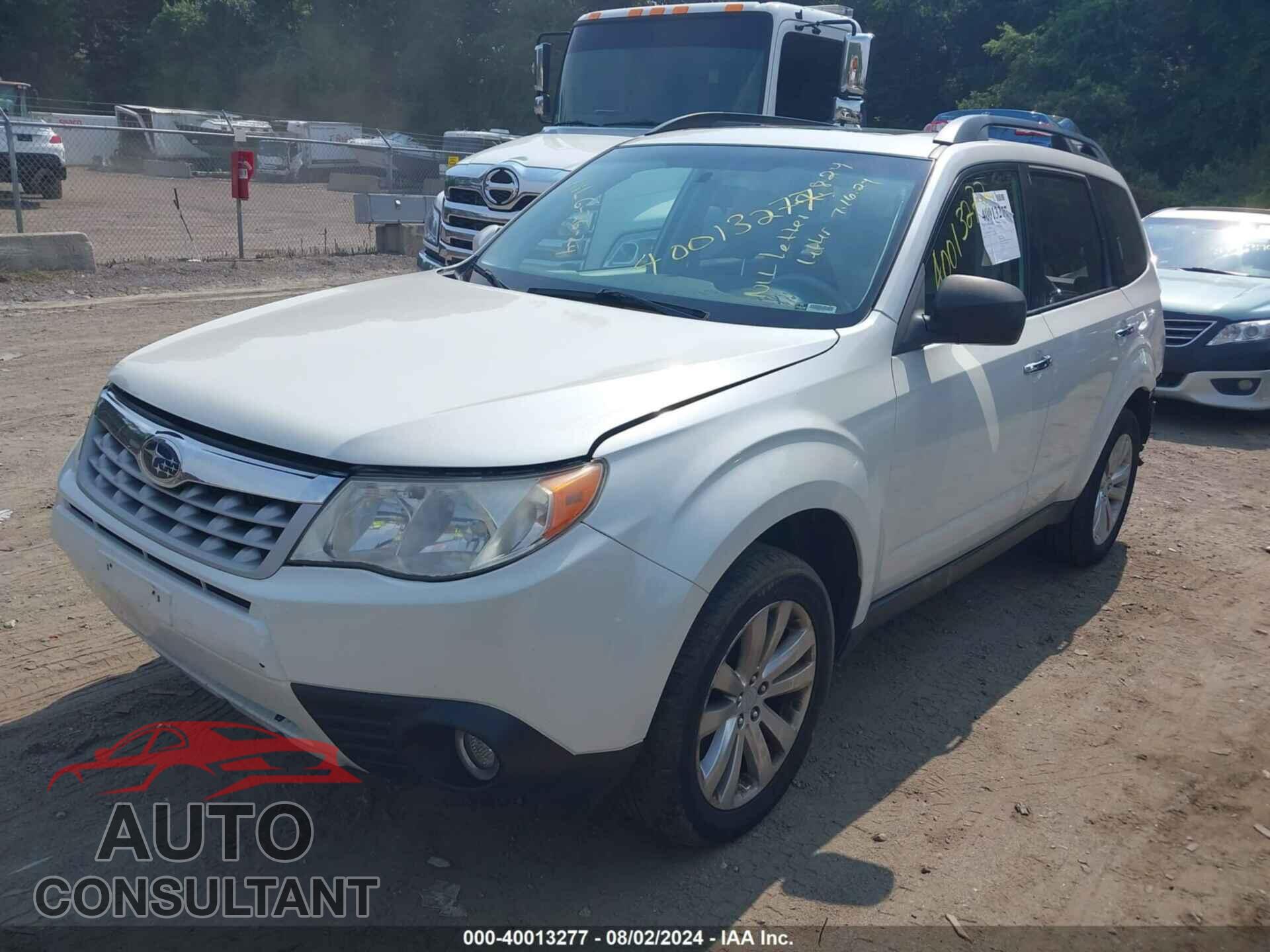 SUBARU FORESTER 2011 - JF2SHAEC0BH772207