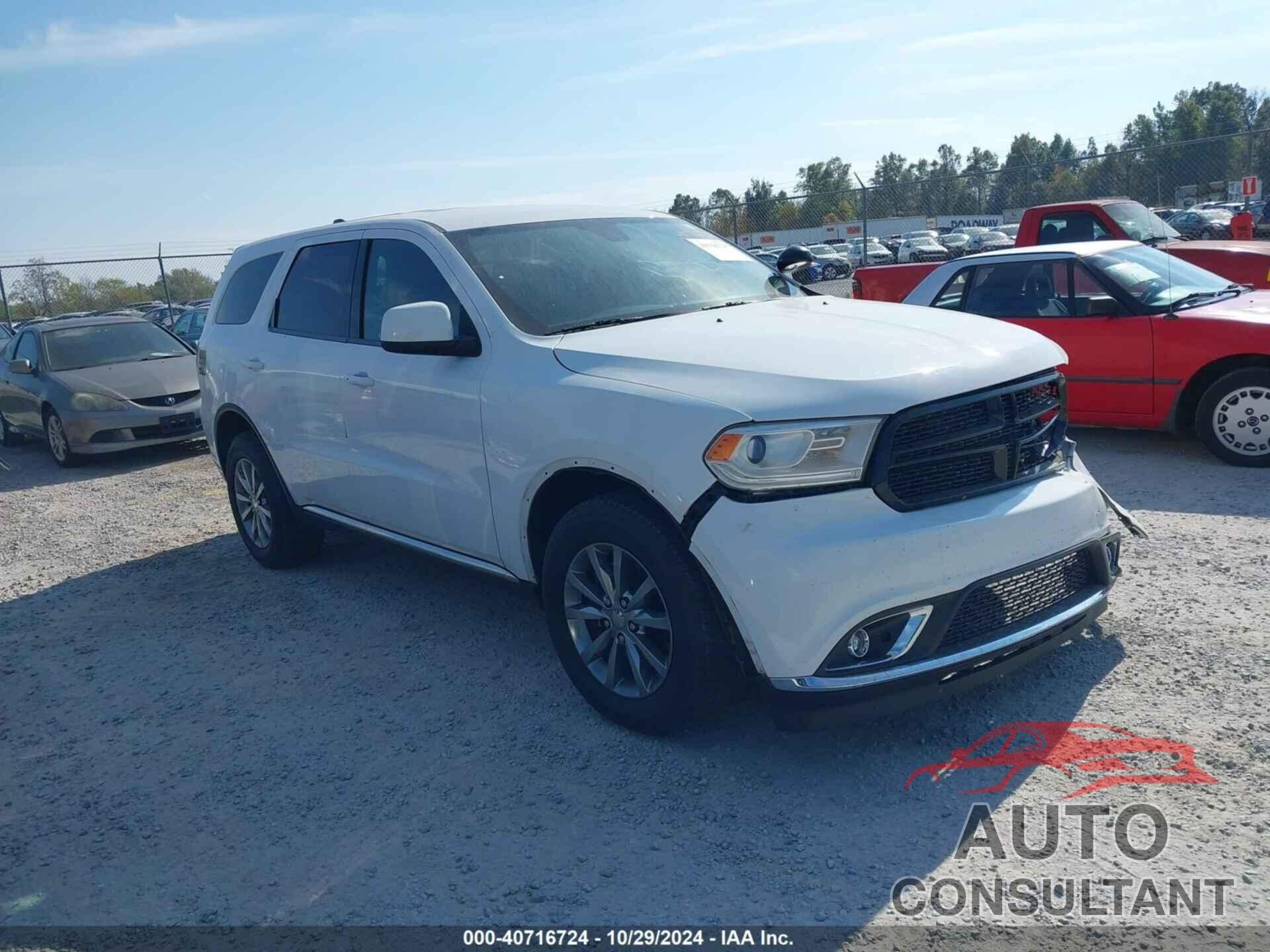 DODGE DURANGO 2018 - 1C4RDJFG9JC330855