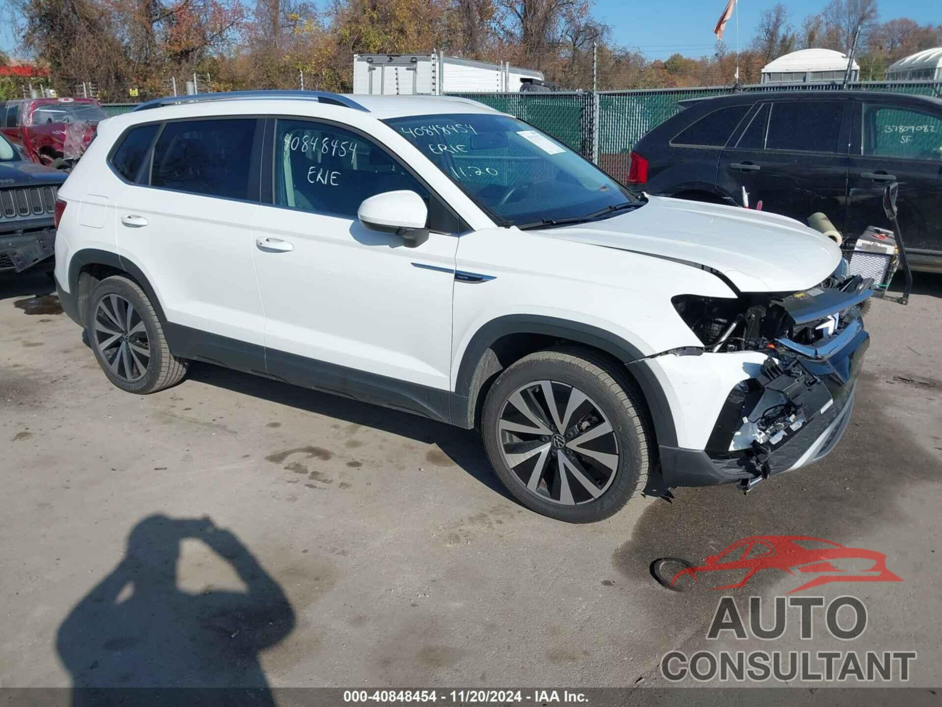 VOLKSWAGEN TAOS 2022 - 3VVWX7B27NM025254