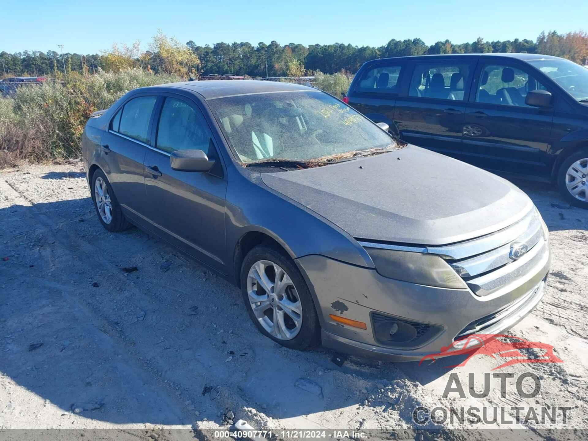 FORD FUSION 2012 - 3FAHP0HA8CR319085