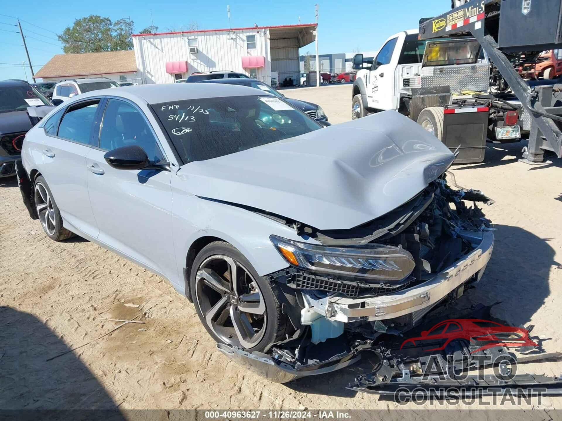 HONDA ACCORD 2021 - 1HGCV1F33MA059485