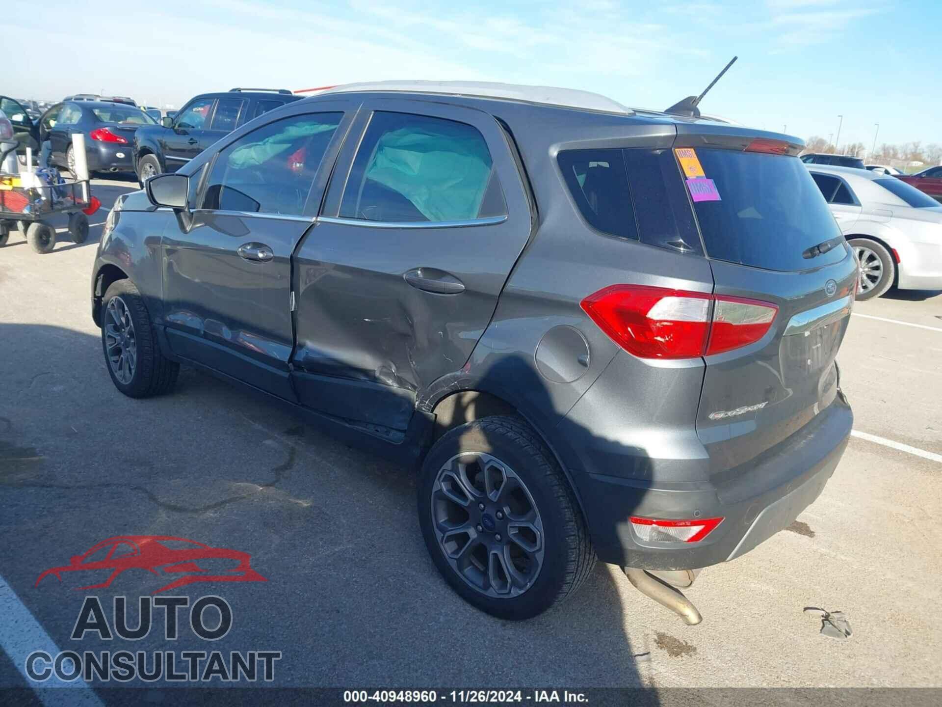 FORD ECOSPORT 2020 - MAJ6S3KL4LC347529