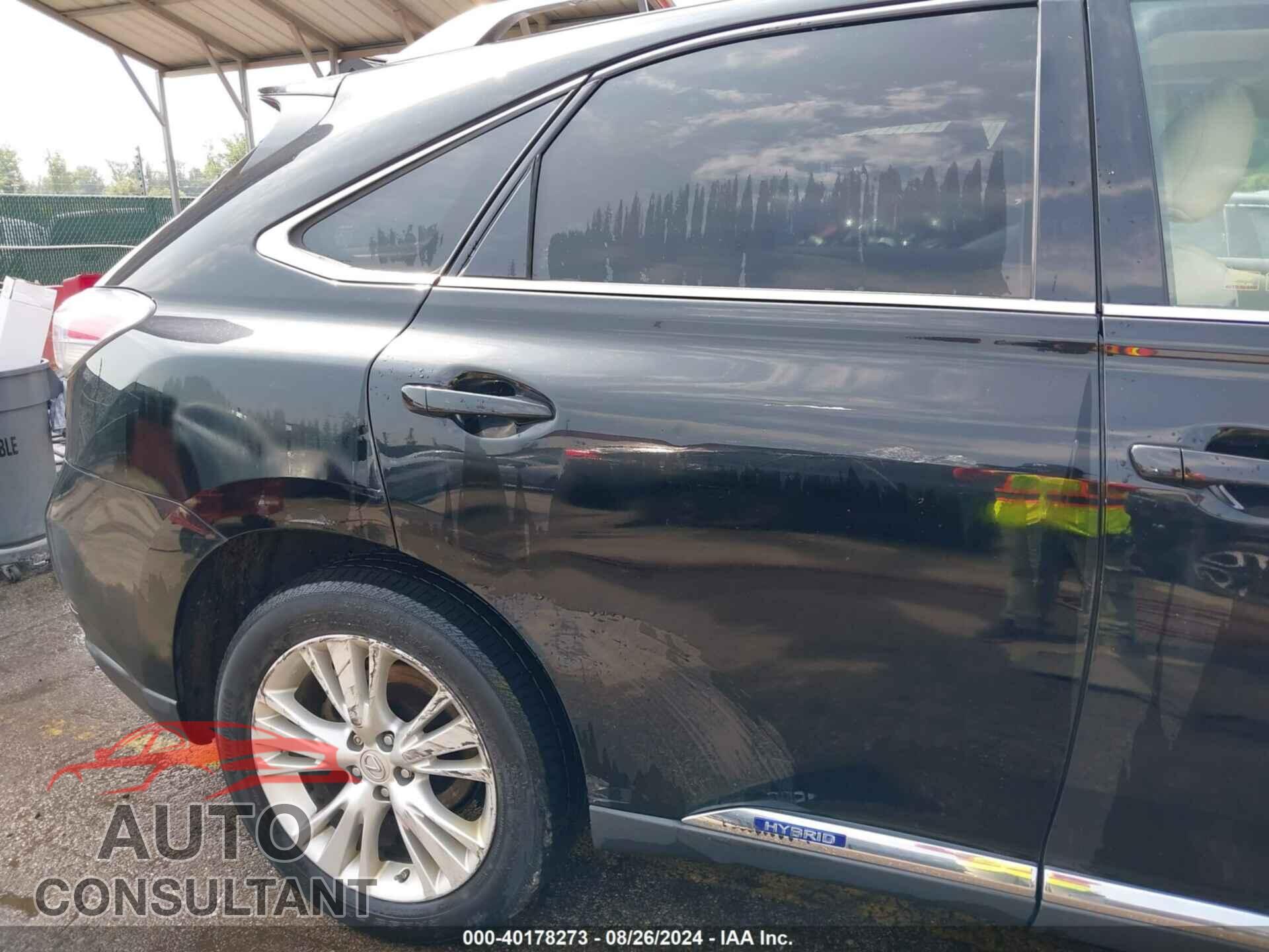 LEXUS RX 450H 2011 - JTJBC1BA6B2417543