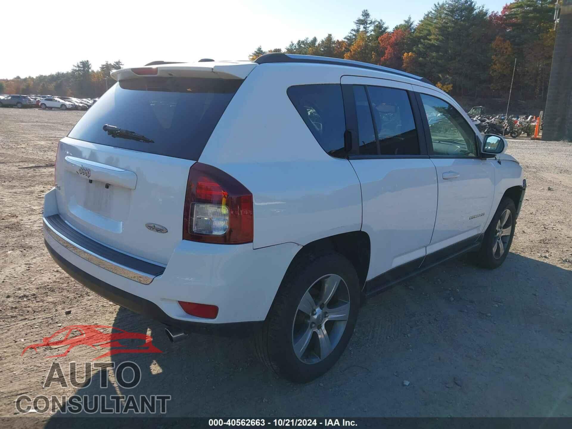 JEEP COMPASS 2017 - 1C4NJDEB5HD100507
