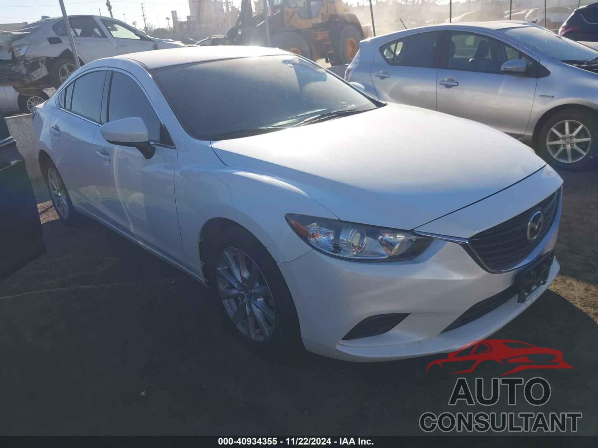 MAZDA MAZDA6 2016 - JM1GJ1U50G1469181