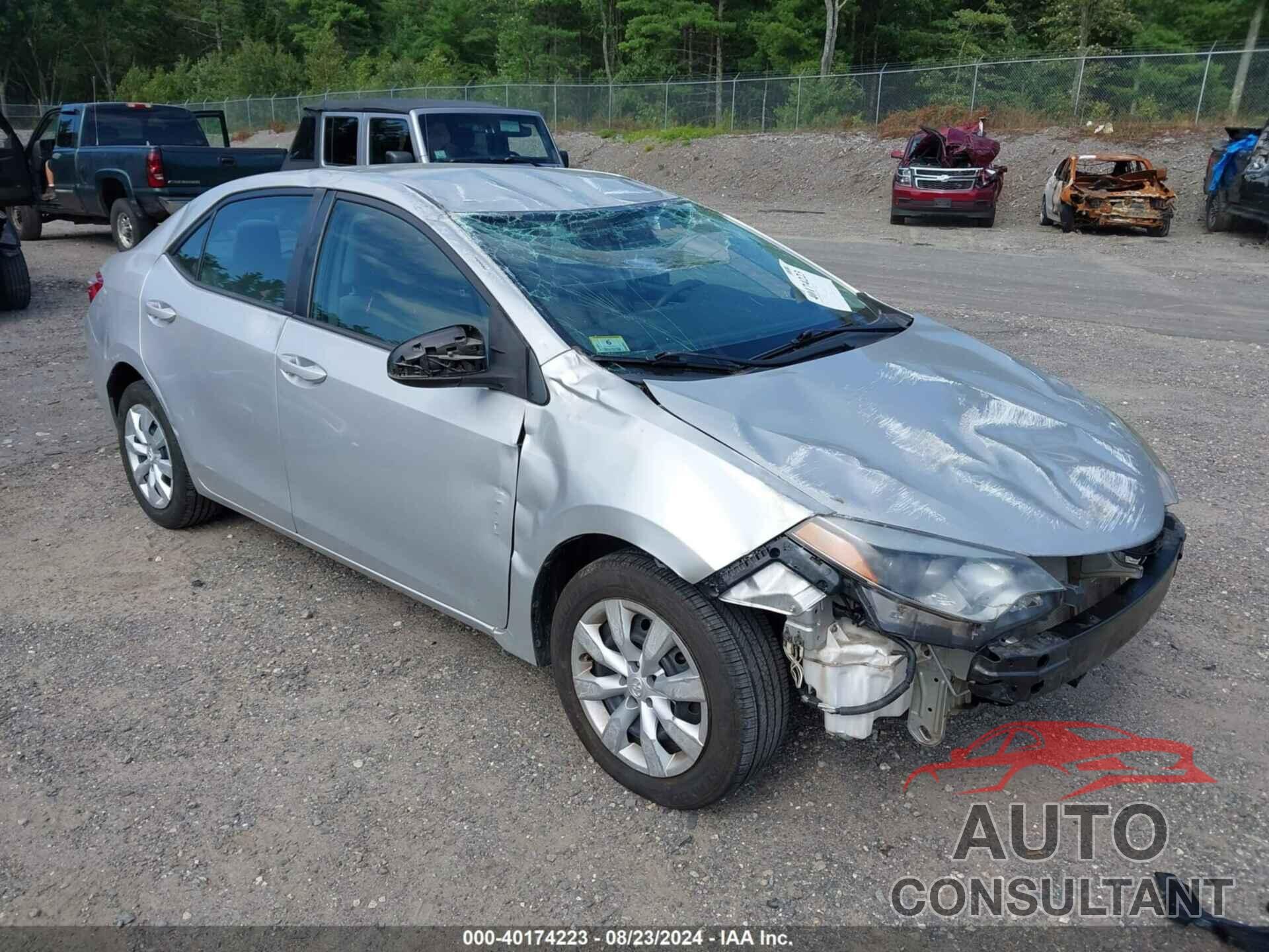TOYOTA COROLLA 2016 - 5YFBURHE7GP494858
