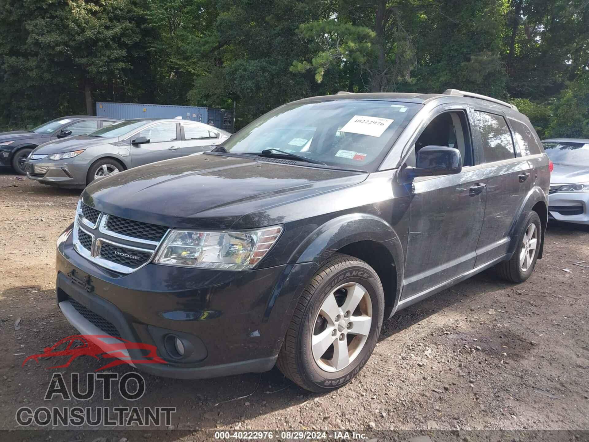 DODGE JOURNEY 2012 - 3C4PDCBG5CT142432