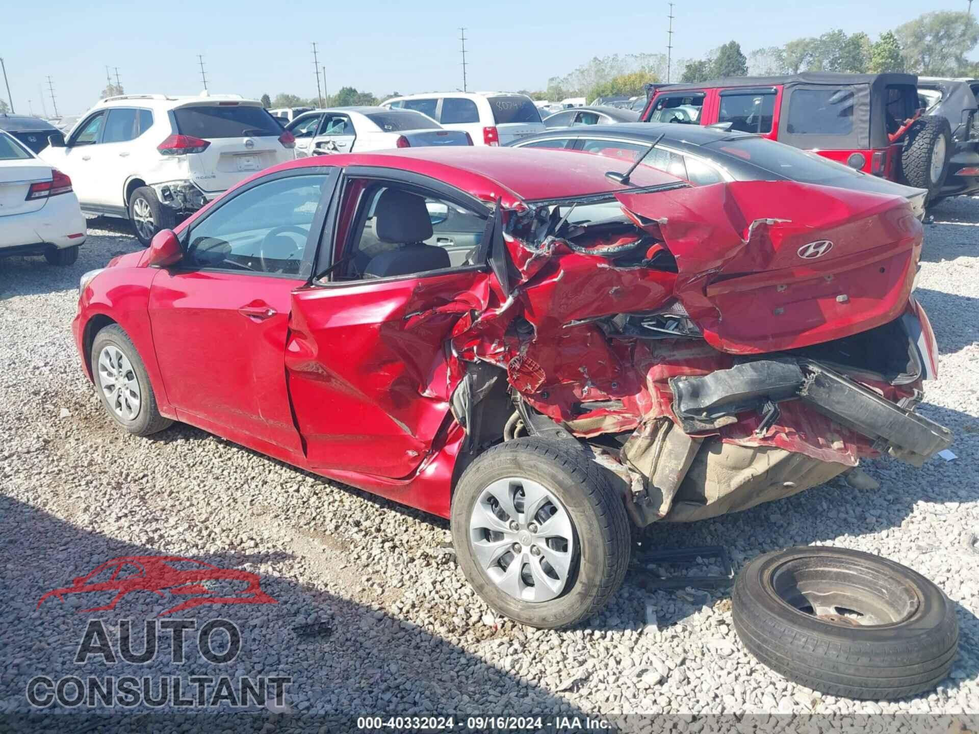 HYUNDAI ACCENT 2016 - KMHCT4AE8GU063464