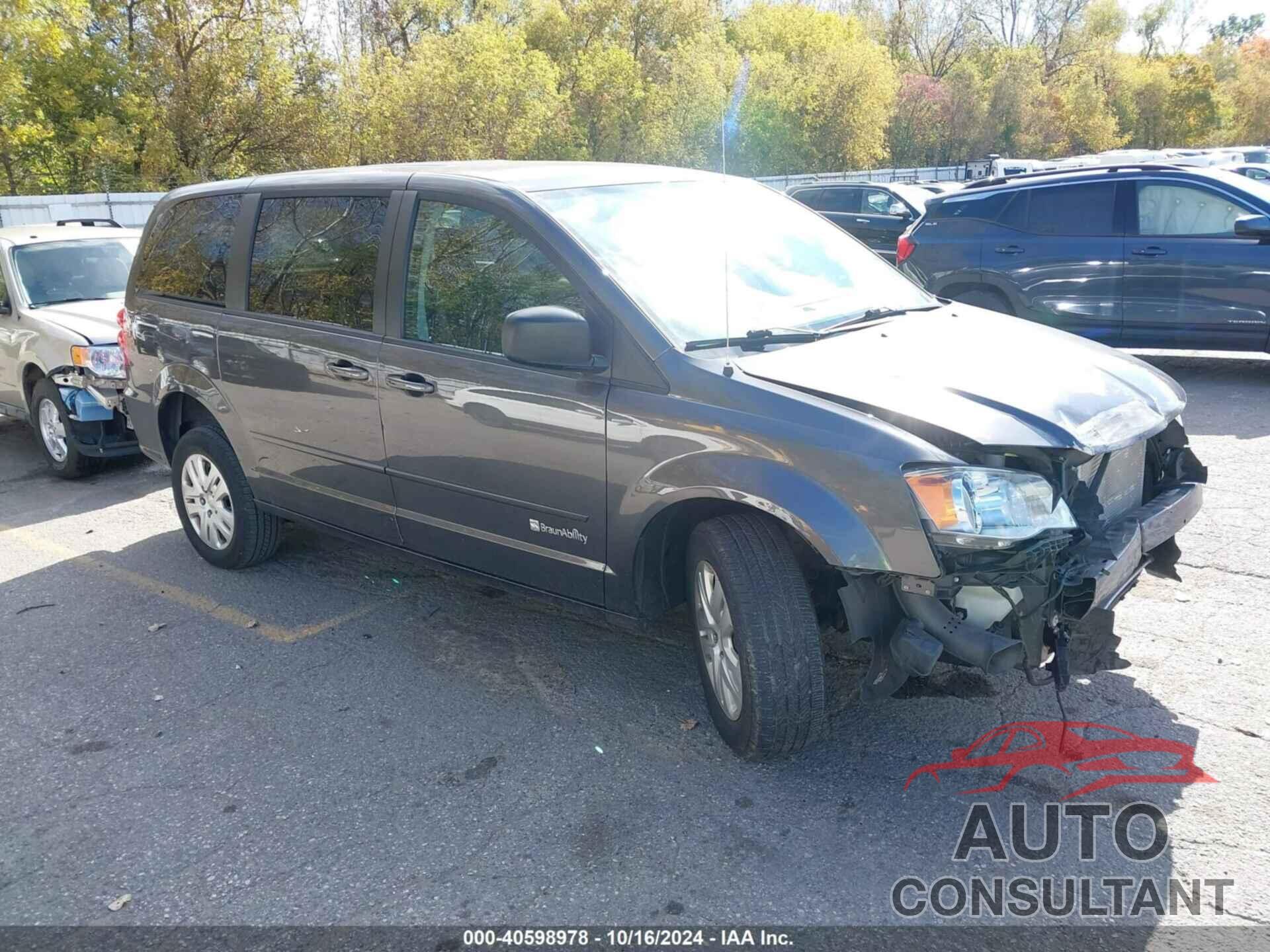 DODGE GRAND CARAVAN 2017 - 2C4RDGBG4HR582488