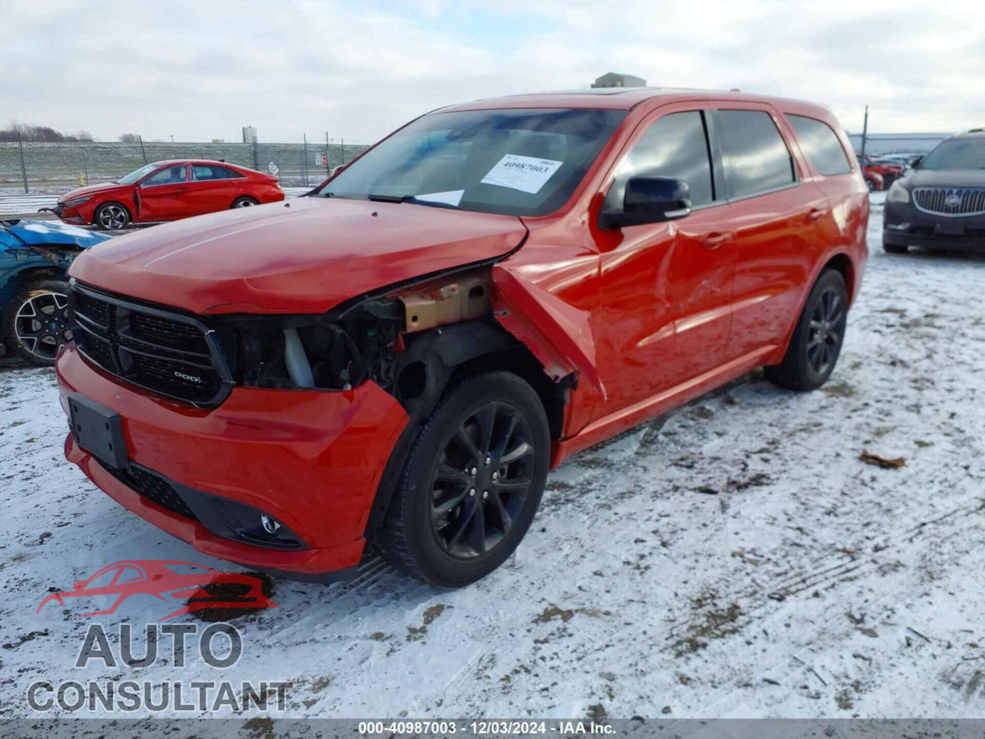 DODGE DURANGO 2017 - 1C4SDJCT1HC611559