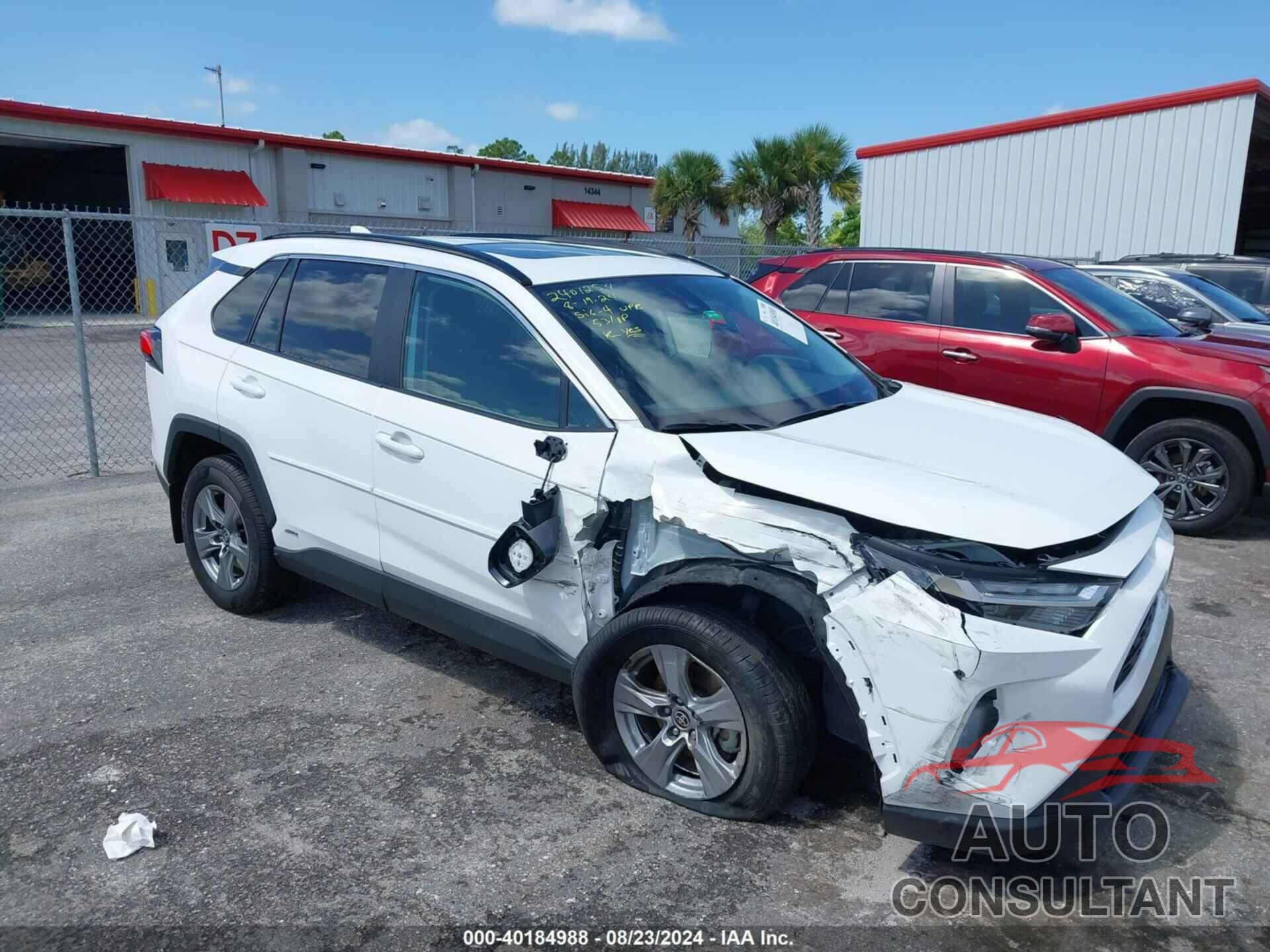 TOYOTA RAV4 HYBRID 2022 - 4T3RWRFVXNU075773