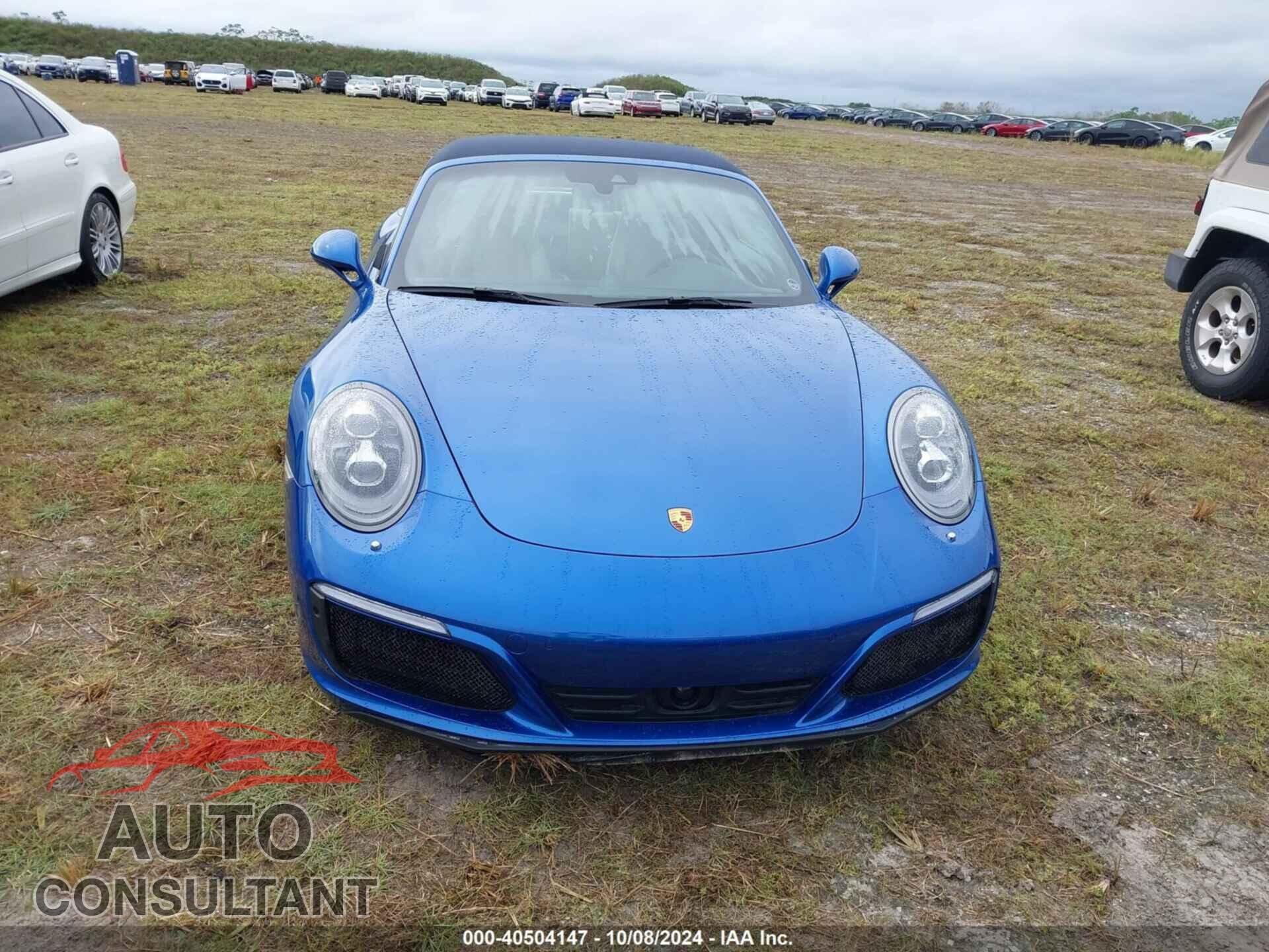 PORSCHE 911 2017 - WP0BB2A9XHS136552