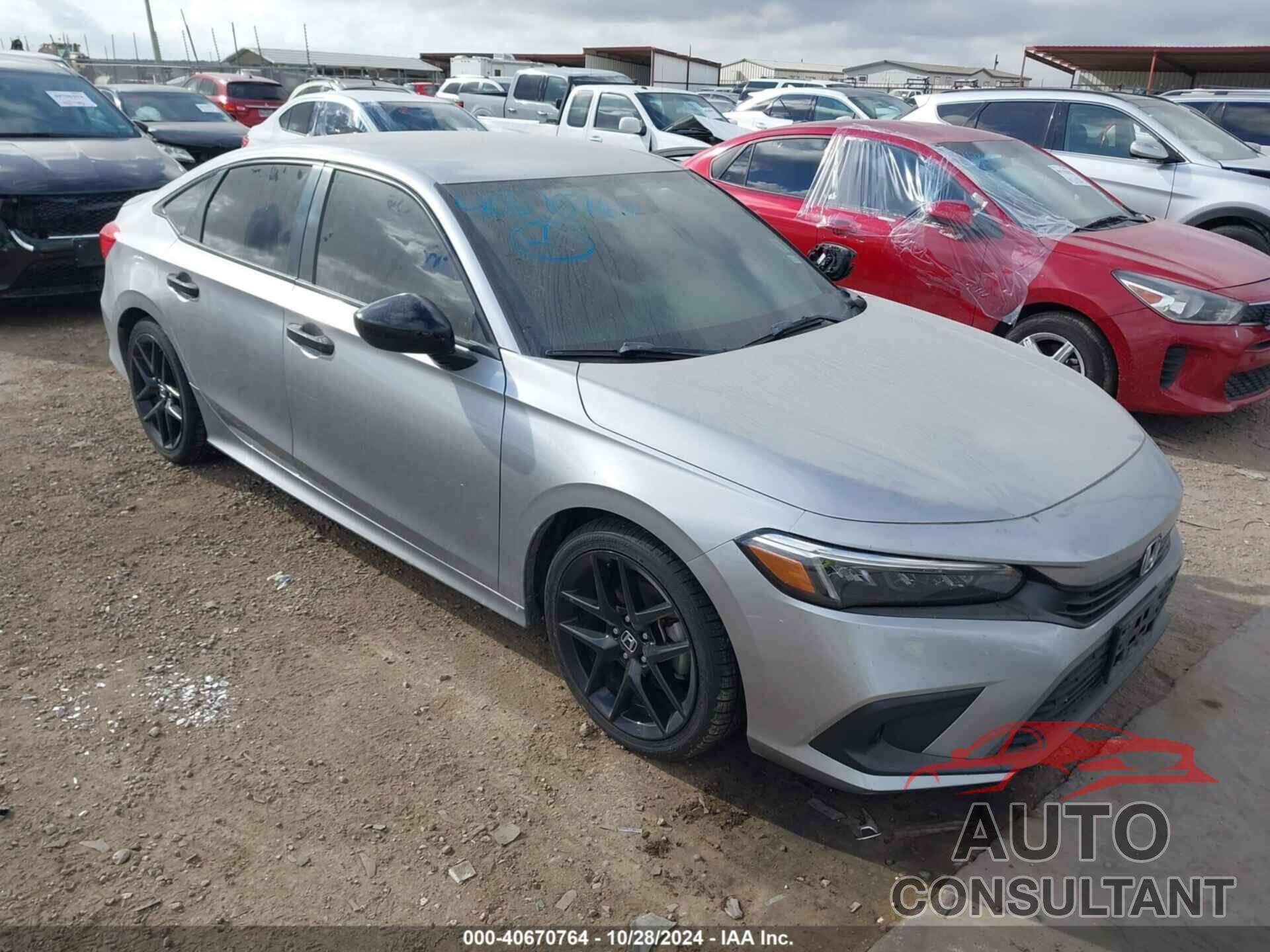 HONDA CIVIC 2022 - 2HGFE2F53NH573635