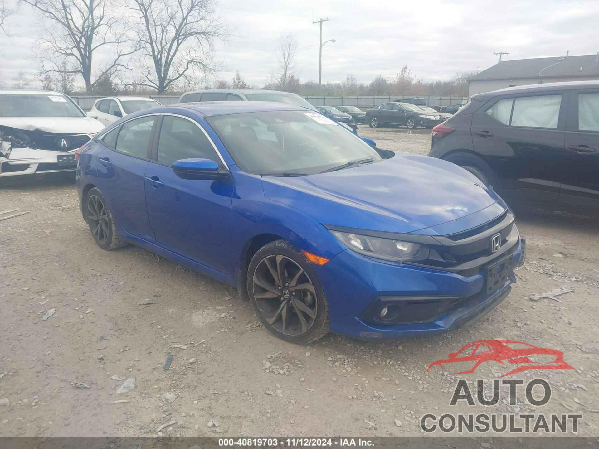 HONDA CIVIC 2020 - 2HGFC2F89LH544590