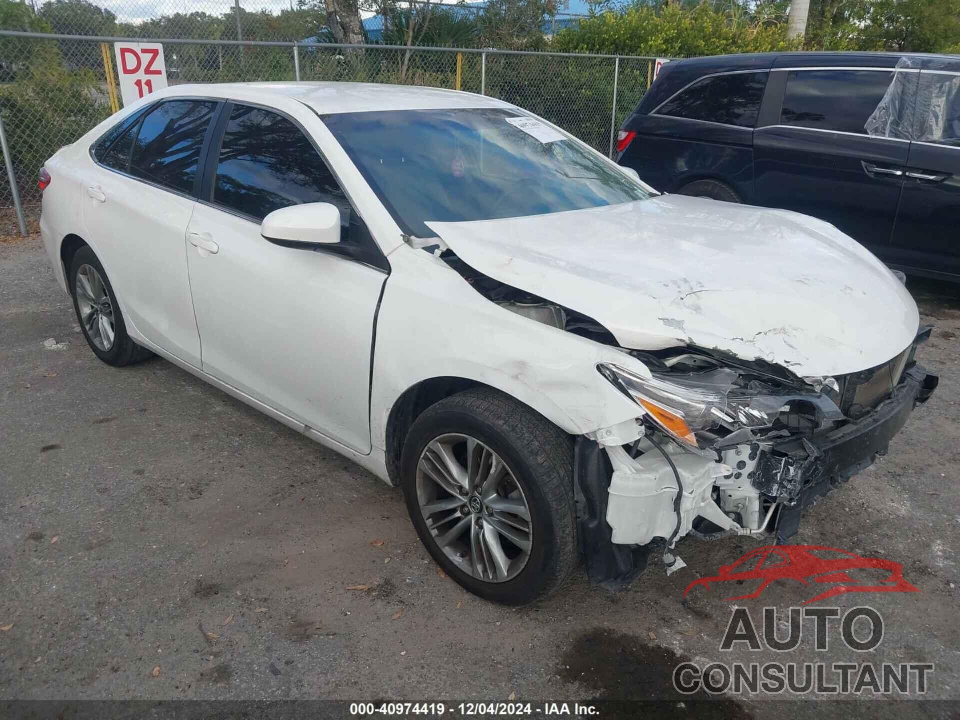 TOYOTA CAMRY 2017 - 4T1BF1FK6HU638999