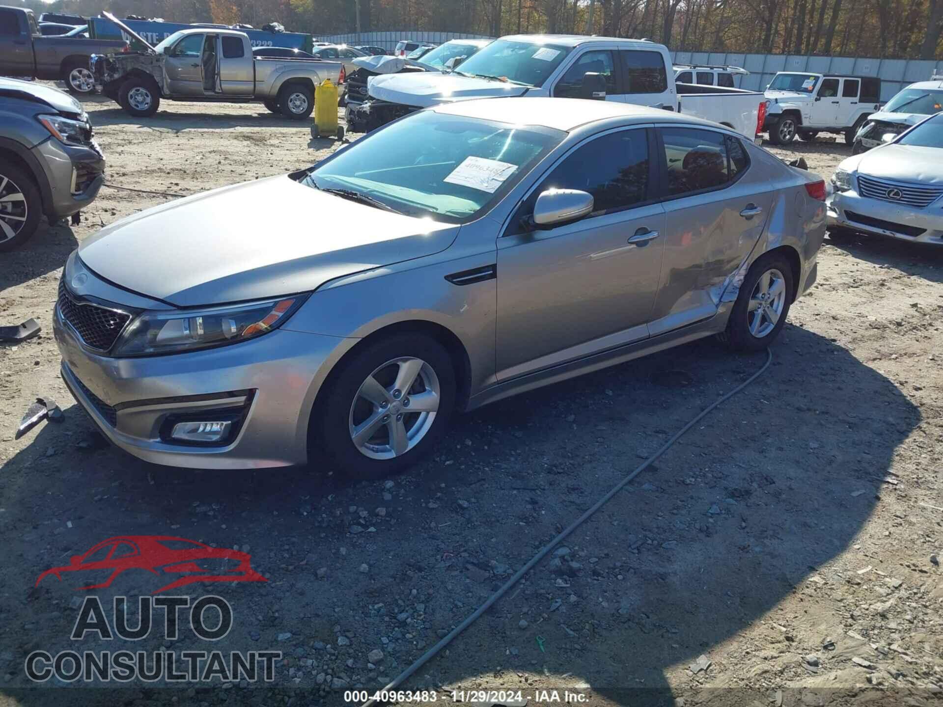 KIA OPTIMA 2014 - KNAGM4A71E5517921