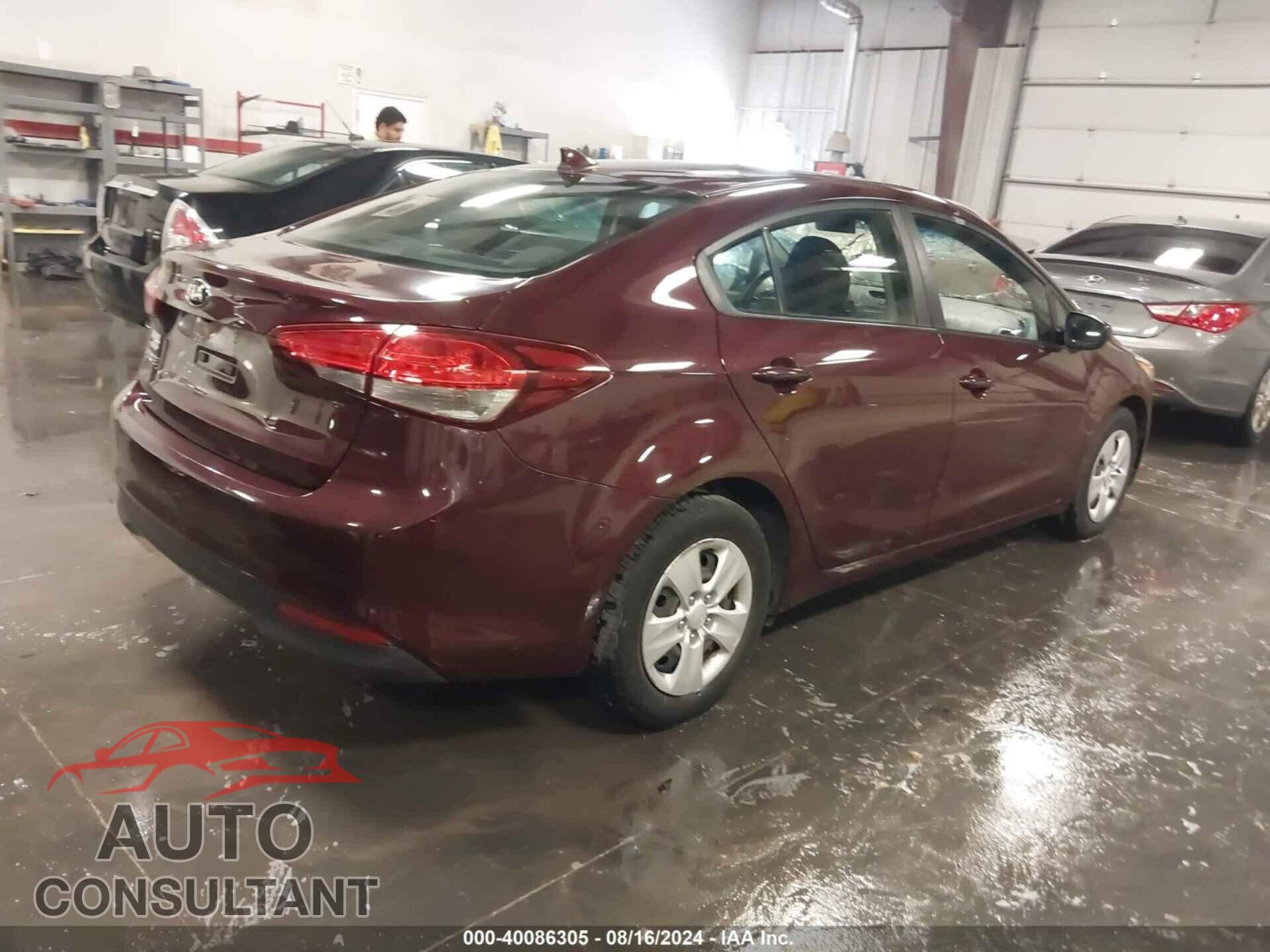 KIA FORTE 2017 - 3KPFL4A74HE140284