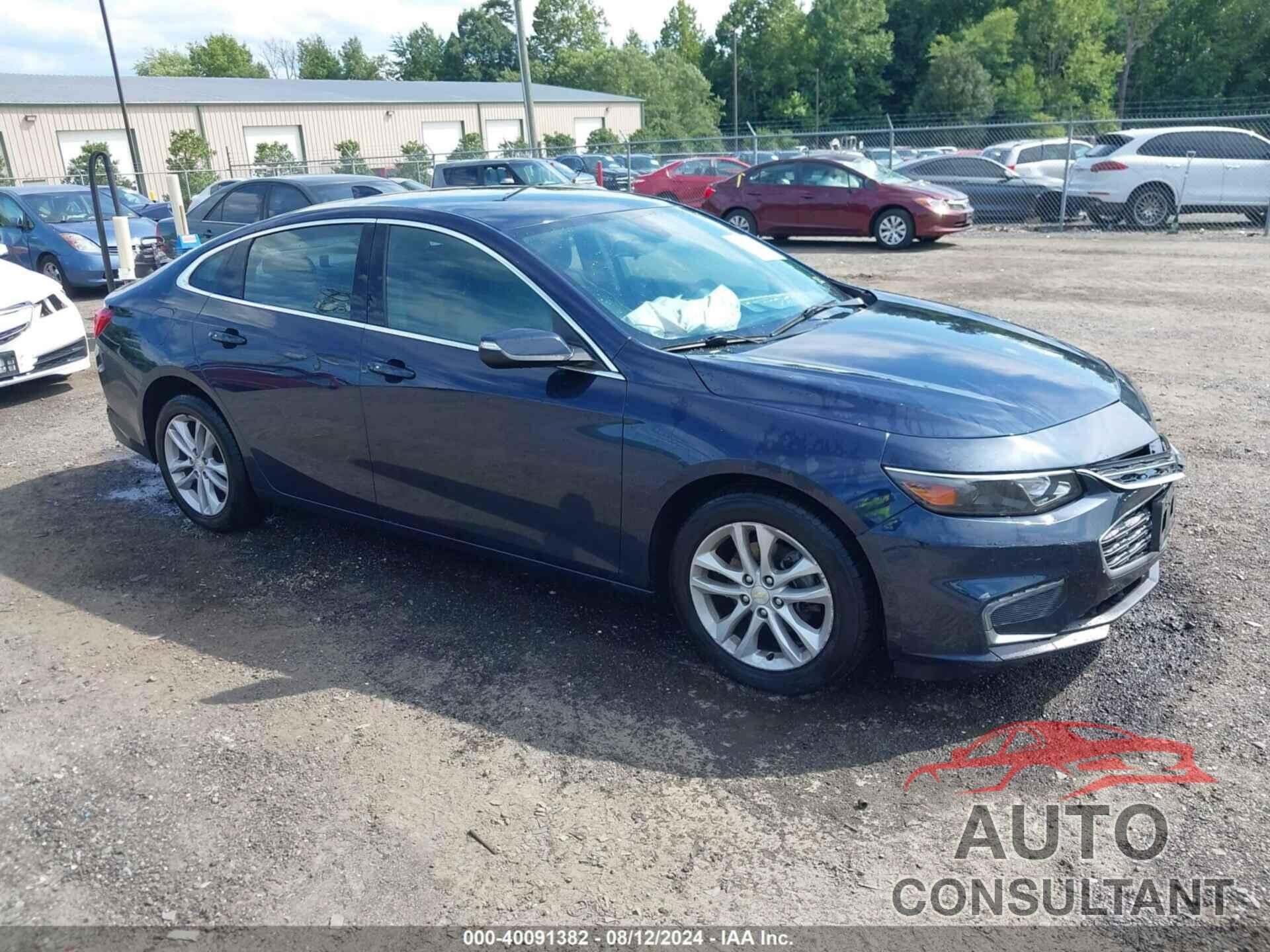 CHEVROLET MALIBU 2017 - 1G1ZE5ST7HF150458