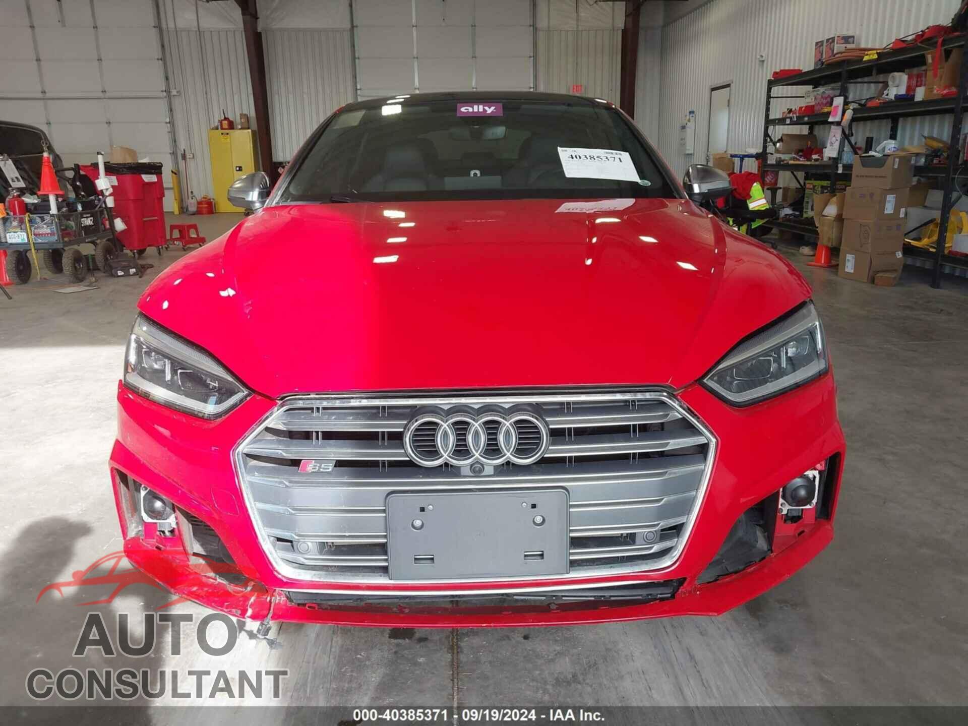 AUDI S5 2018 - WAUC4CF51JA128472