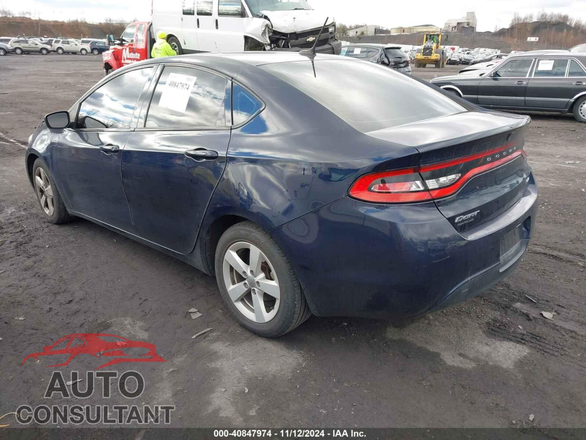 DODGE DART 2016 - 1C3CDFBB4GD701795