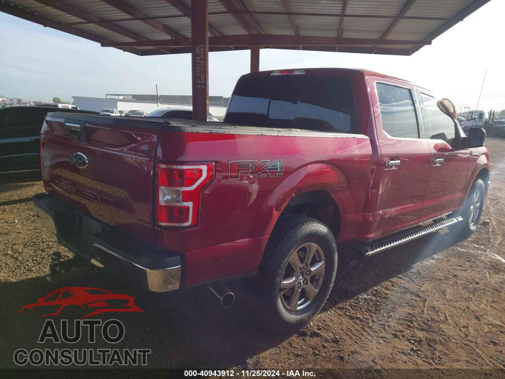 FORD F-150 2018 - 1FTEW1E58JKF44296