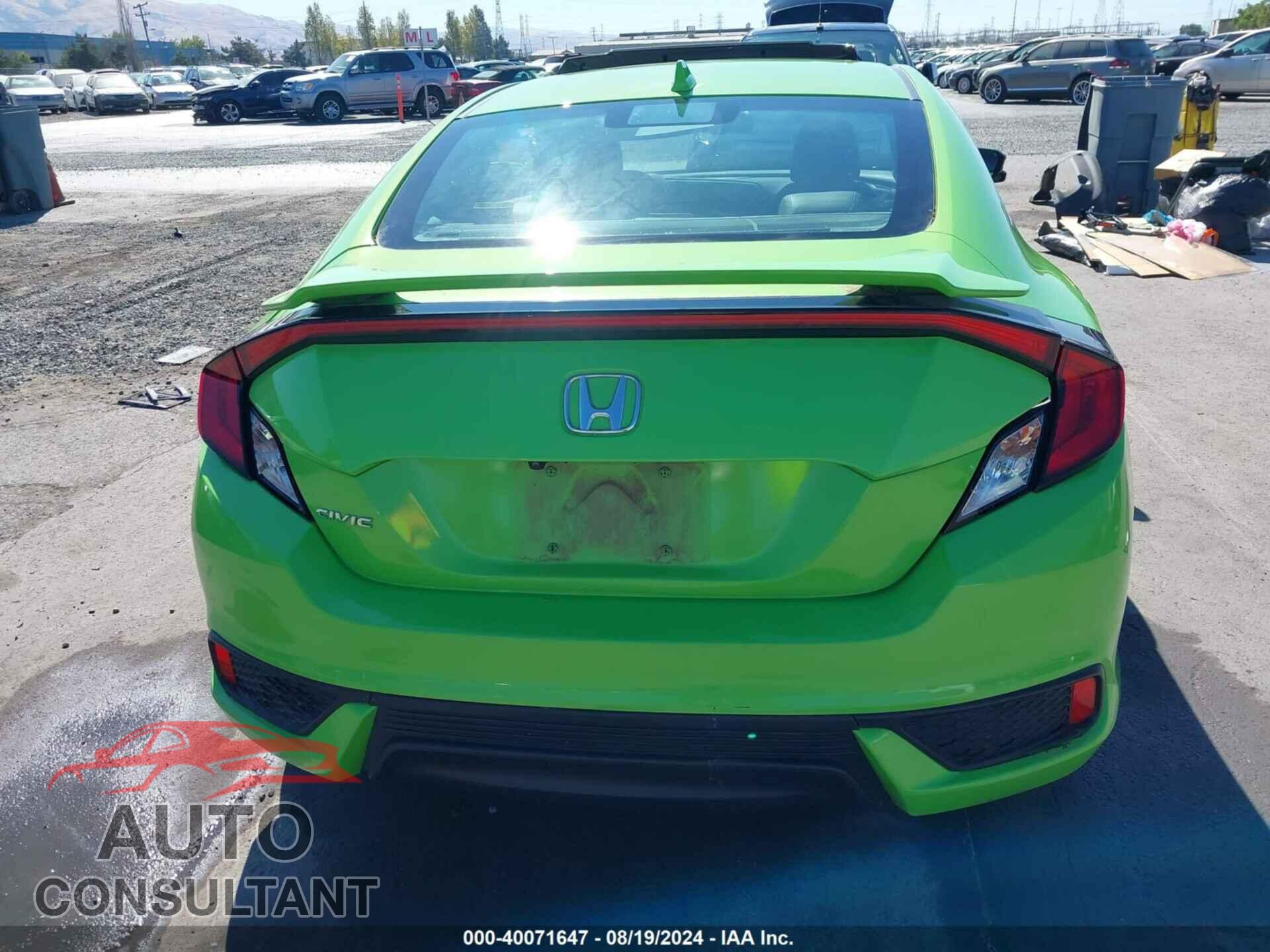 HONDA CIVIC 2016 - 2HGFC3B76GH350317