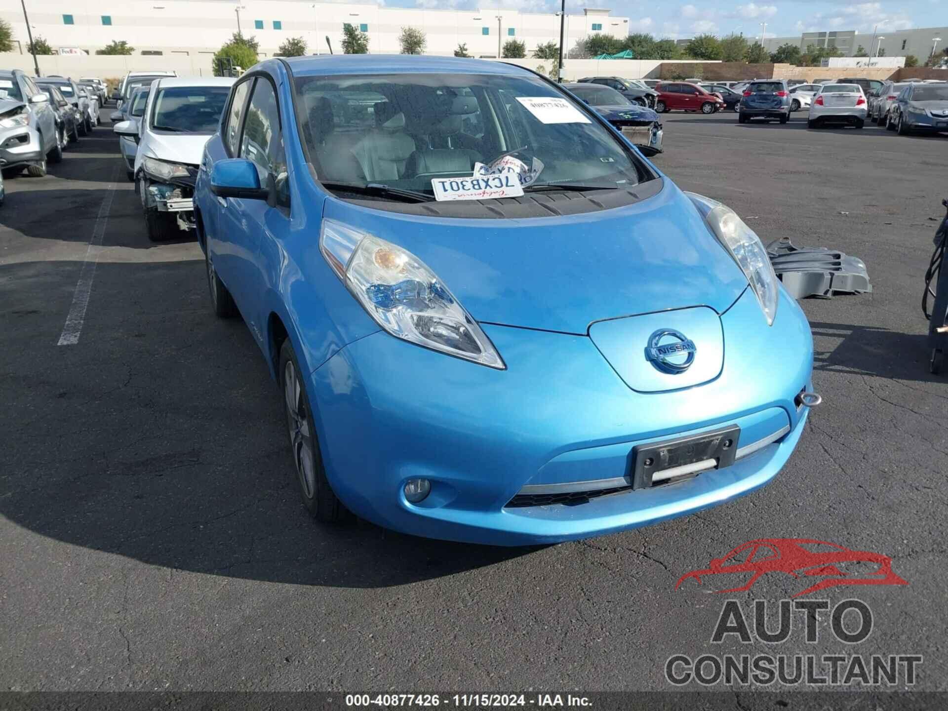 NISSAN LEAF 2013 - 1N4AZ0CP3DC416332