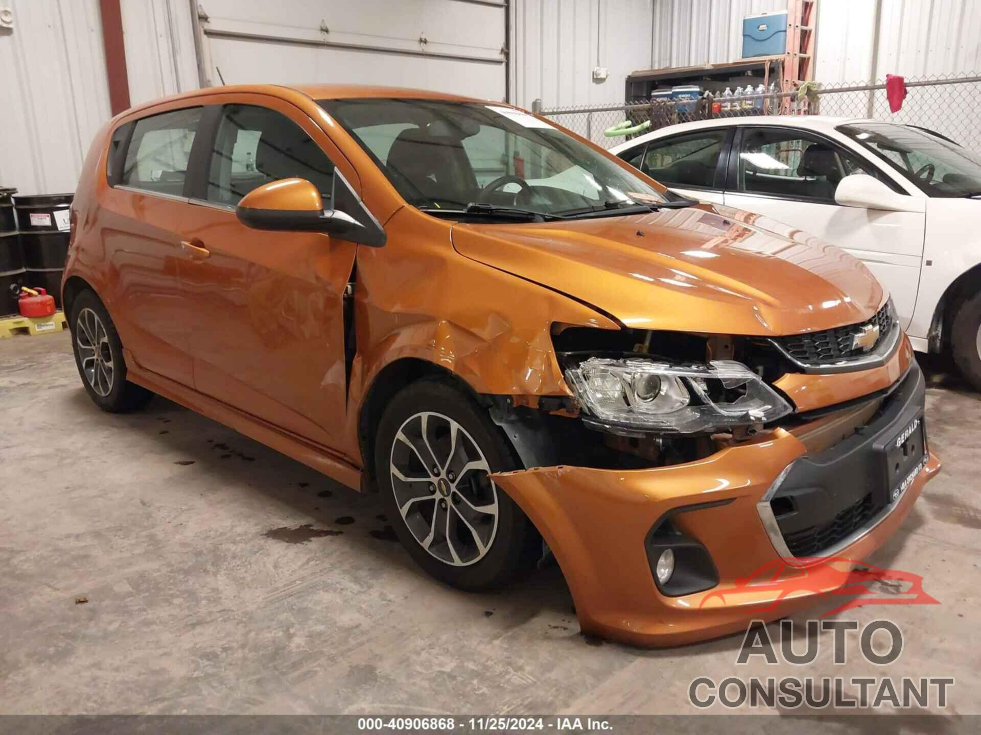 CHEVROLET SONIC 2017 - 1G1JD6SH4H4119911