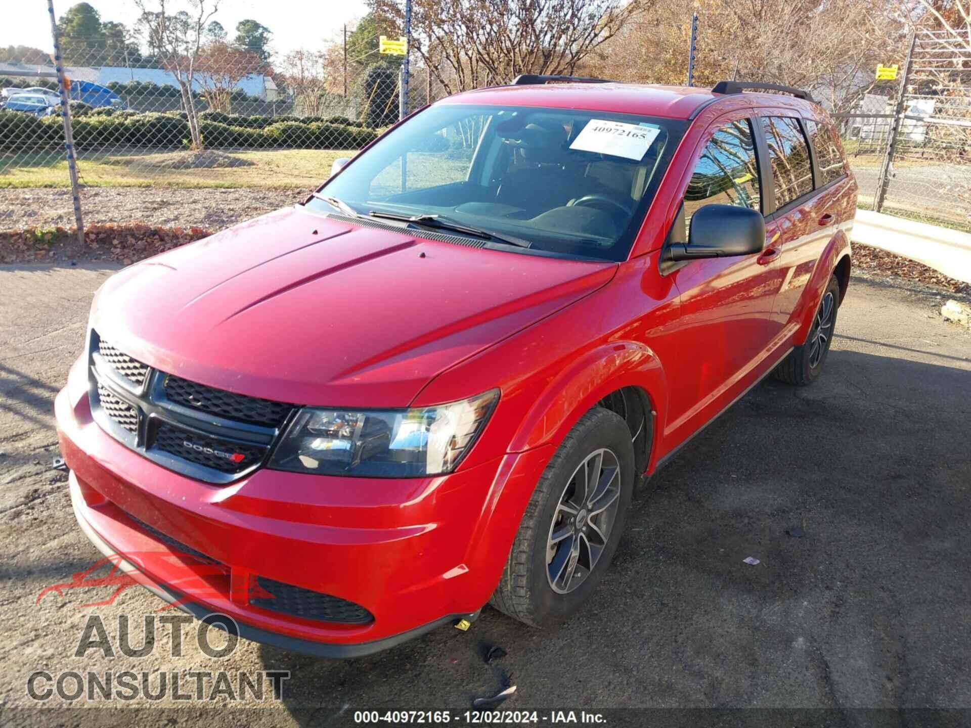 DODGE JOURNEY 2018 - 3C4PDCAB7JT474374
