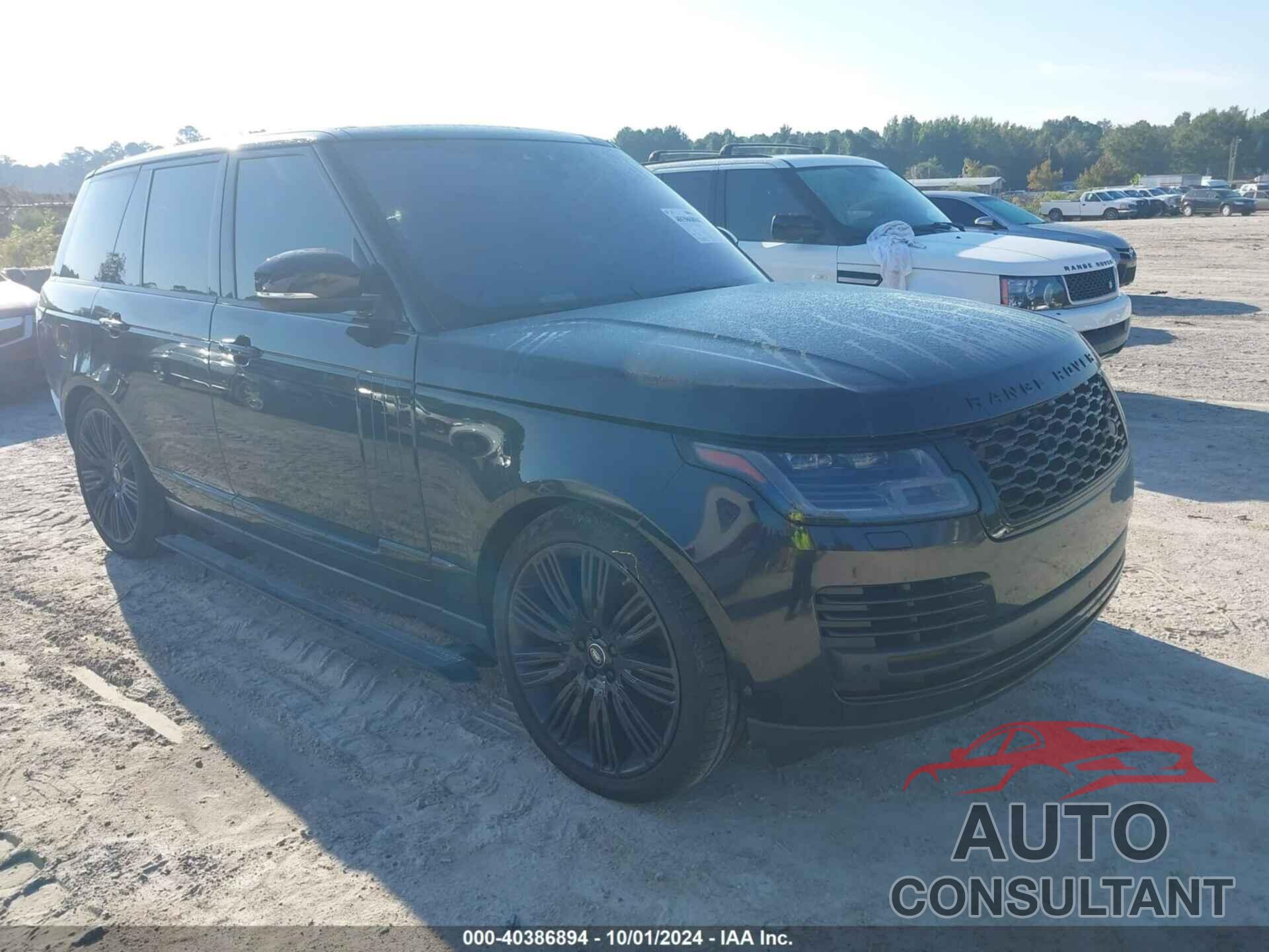 LAND ROVER RANGE ROVER 2020 - SALGS2SE9LA569787