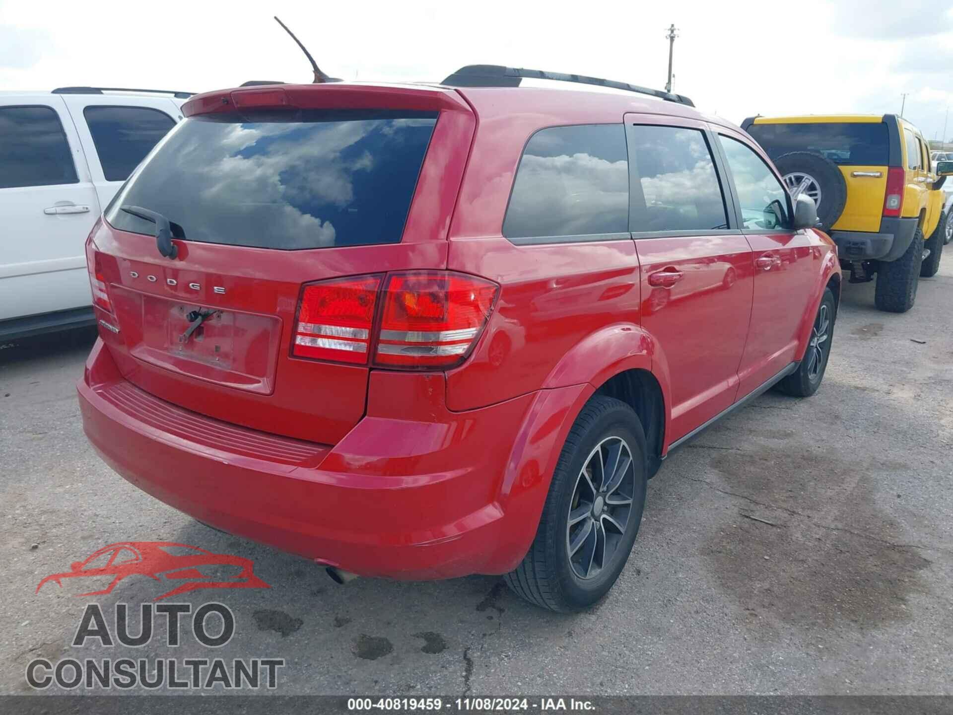 DODGE JOURNEY 2017 - 3C4PDCAB9HT684162