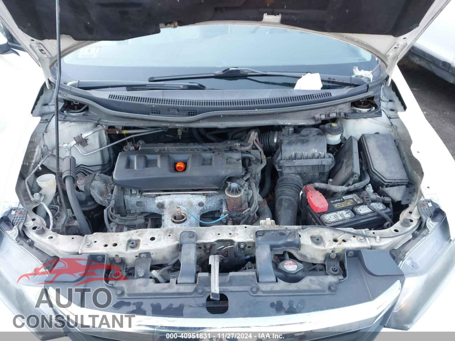 HONDA CIVIC 2012 - 2HGFB2F85CH609518