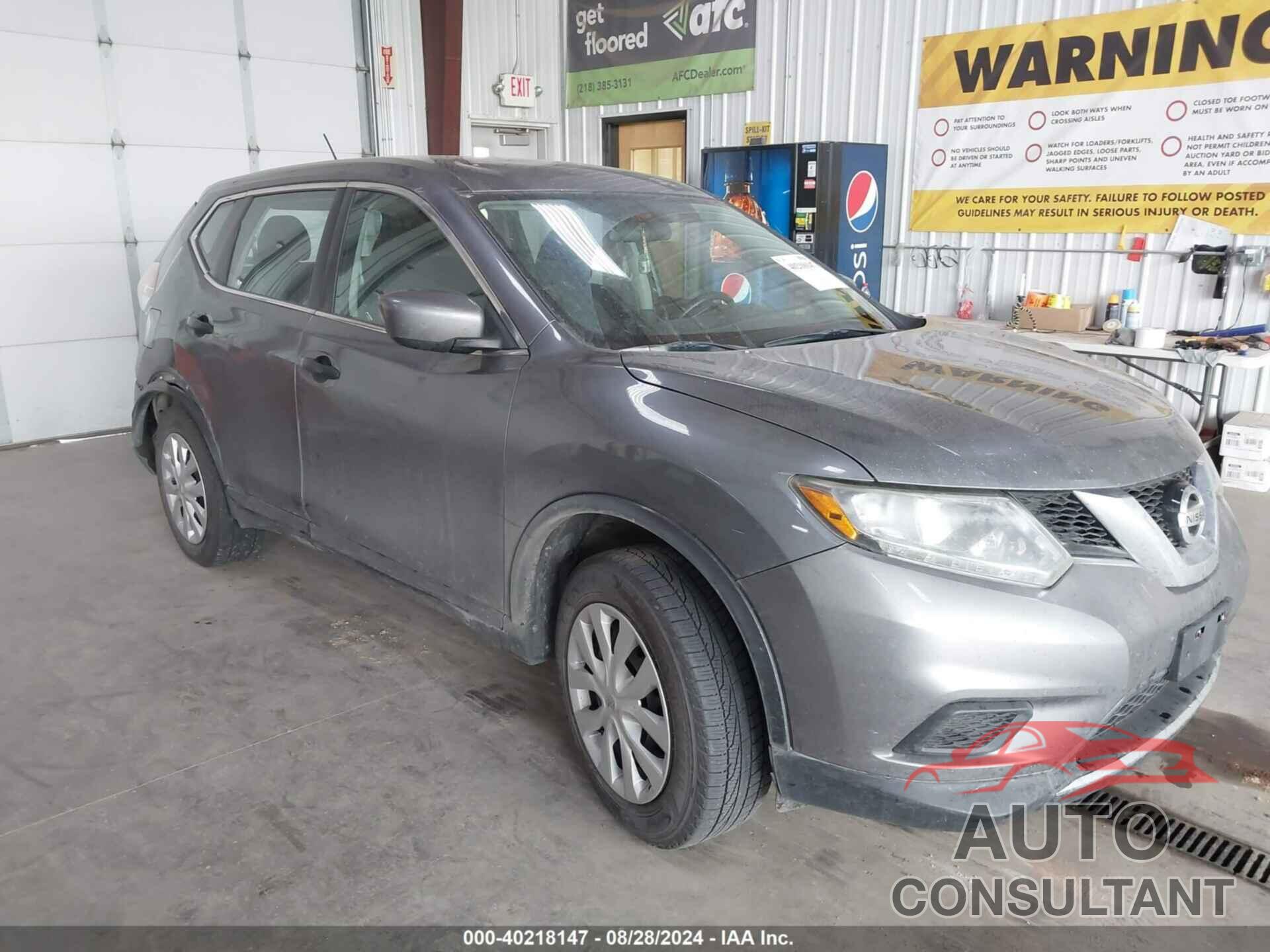 NISSAN ROGUE 2016 - 5N1AT2MV8GC778578