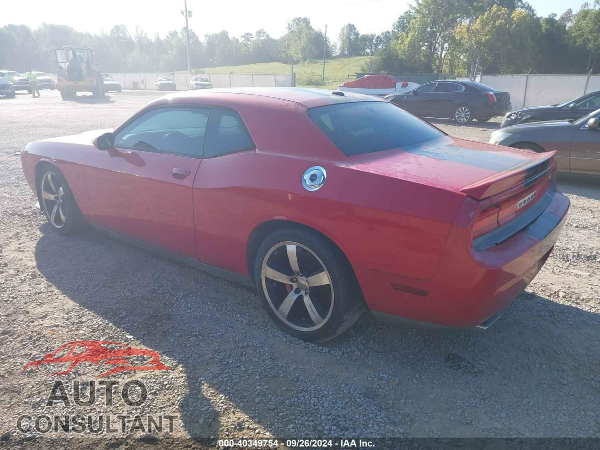 DODGE CHALLENGER 2012 - 2C3CDYCJ1CH206906