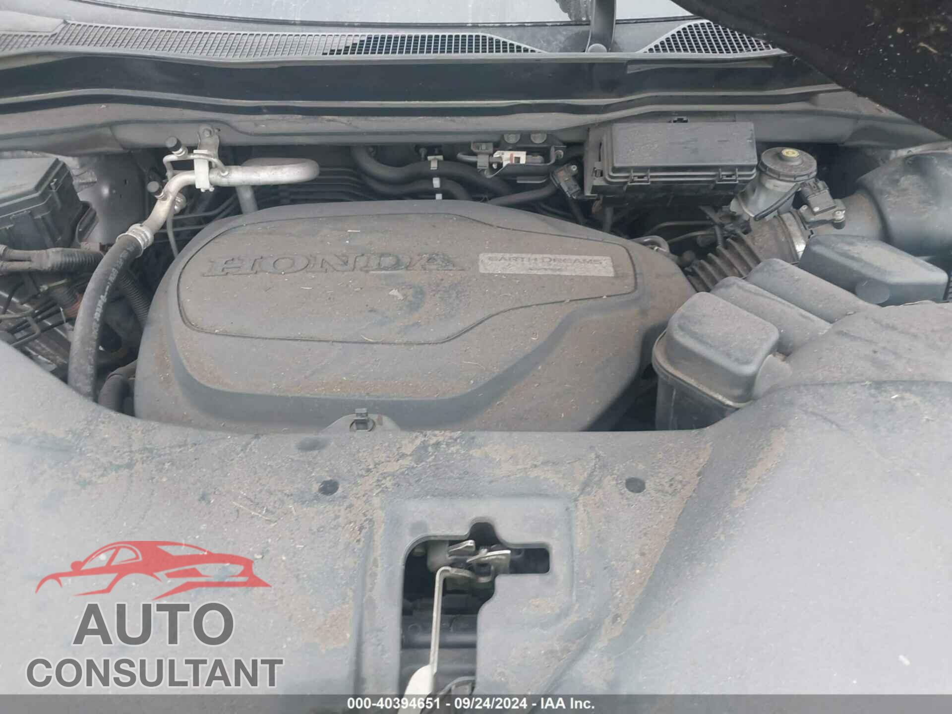 HONDA PILOT 2017 - 5FNYF6H09HB027090