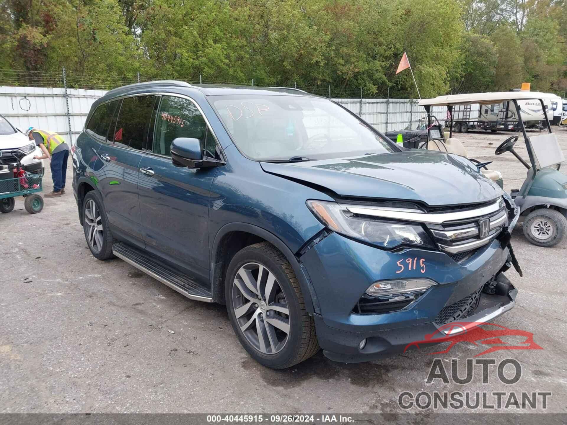 HONDA PILOT 2017 - 5FNYF6H96HB071711