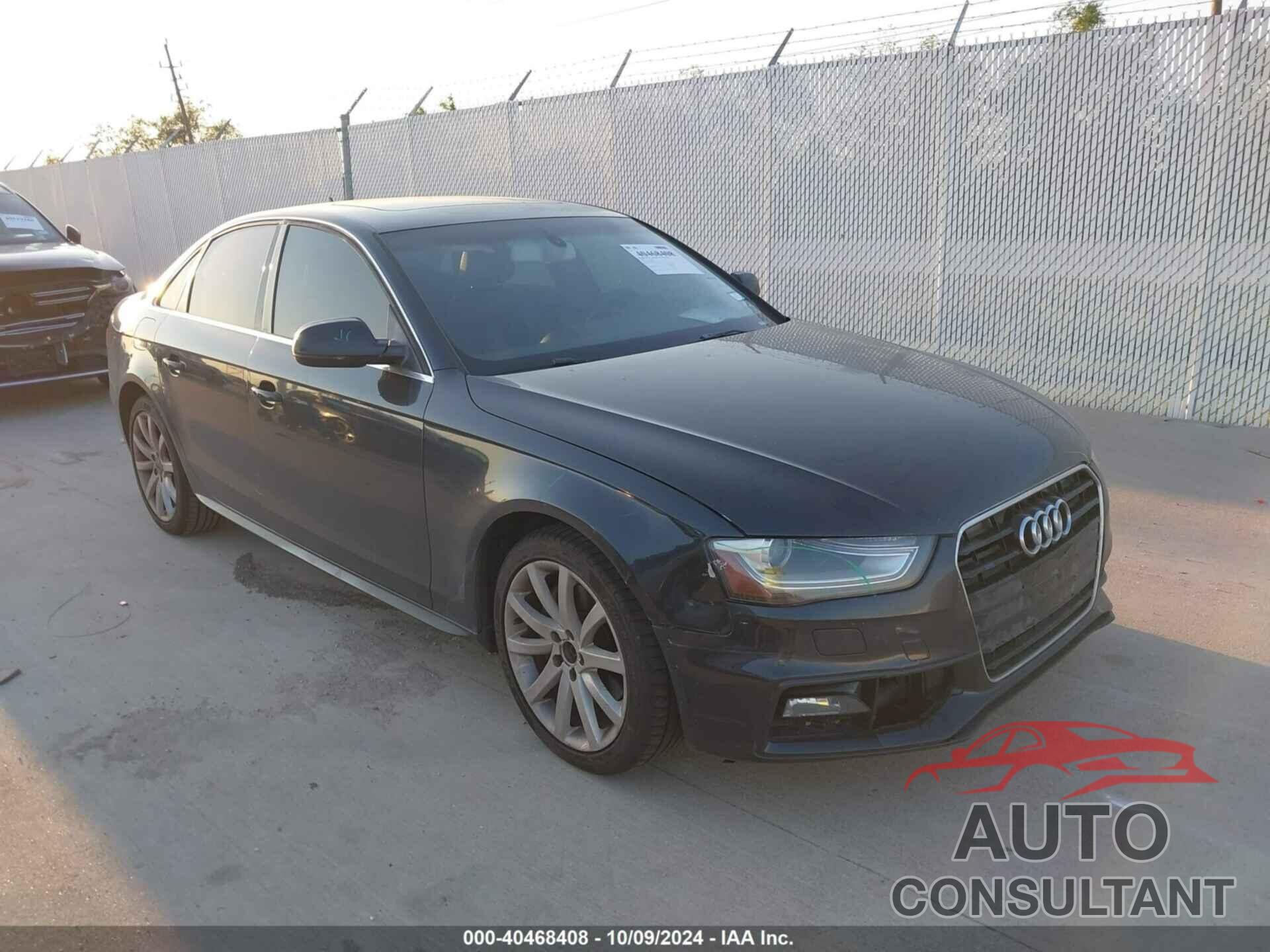 AUDI A4 2014 - WAUAFAFL8EN018151