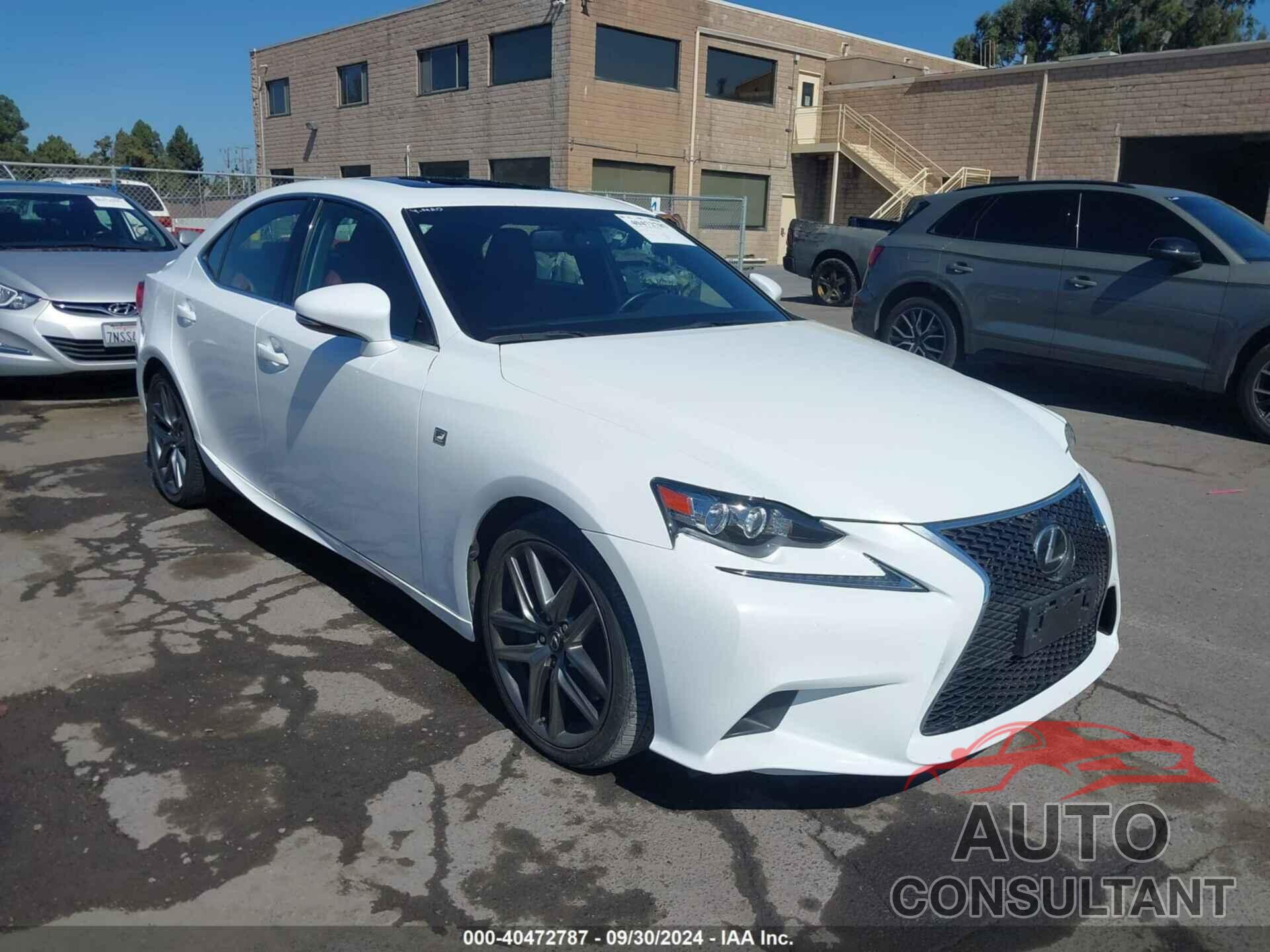 LEXUS IS 200T 2016 - JTHBA1D2XG5037222