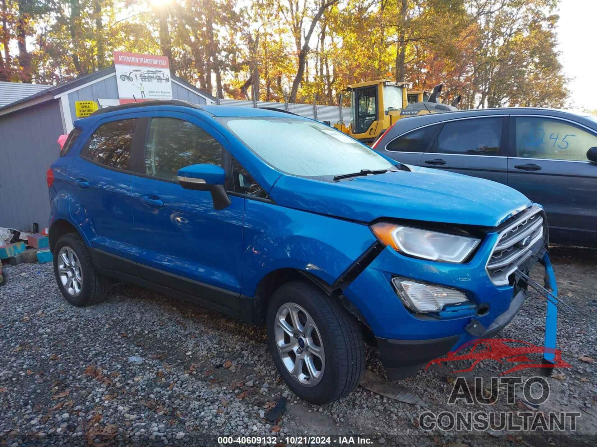 FORD ECOSPORT 2018 - MAJ6P1UL8JC210531