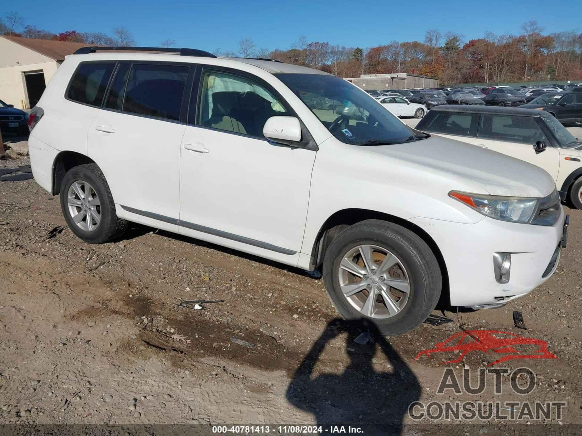 TOYOTA HIGHLANDER HYBRID 2012 - JTEBC3EH2C2009335