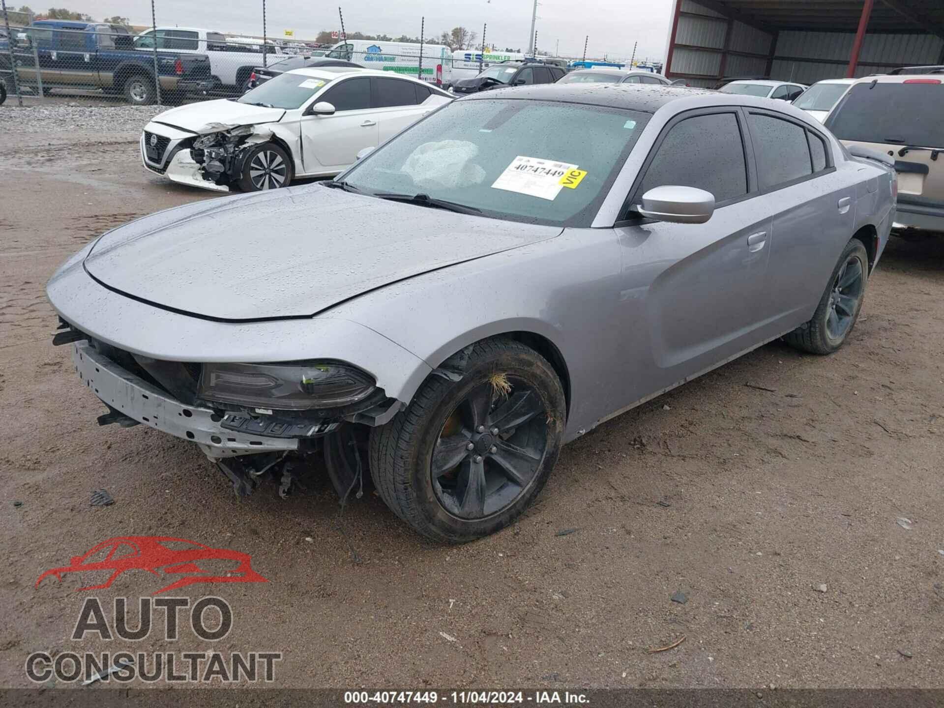 DODGE CHARGER 2017 - 2C3CDXHG6HH615255